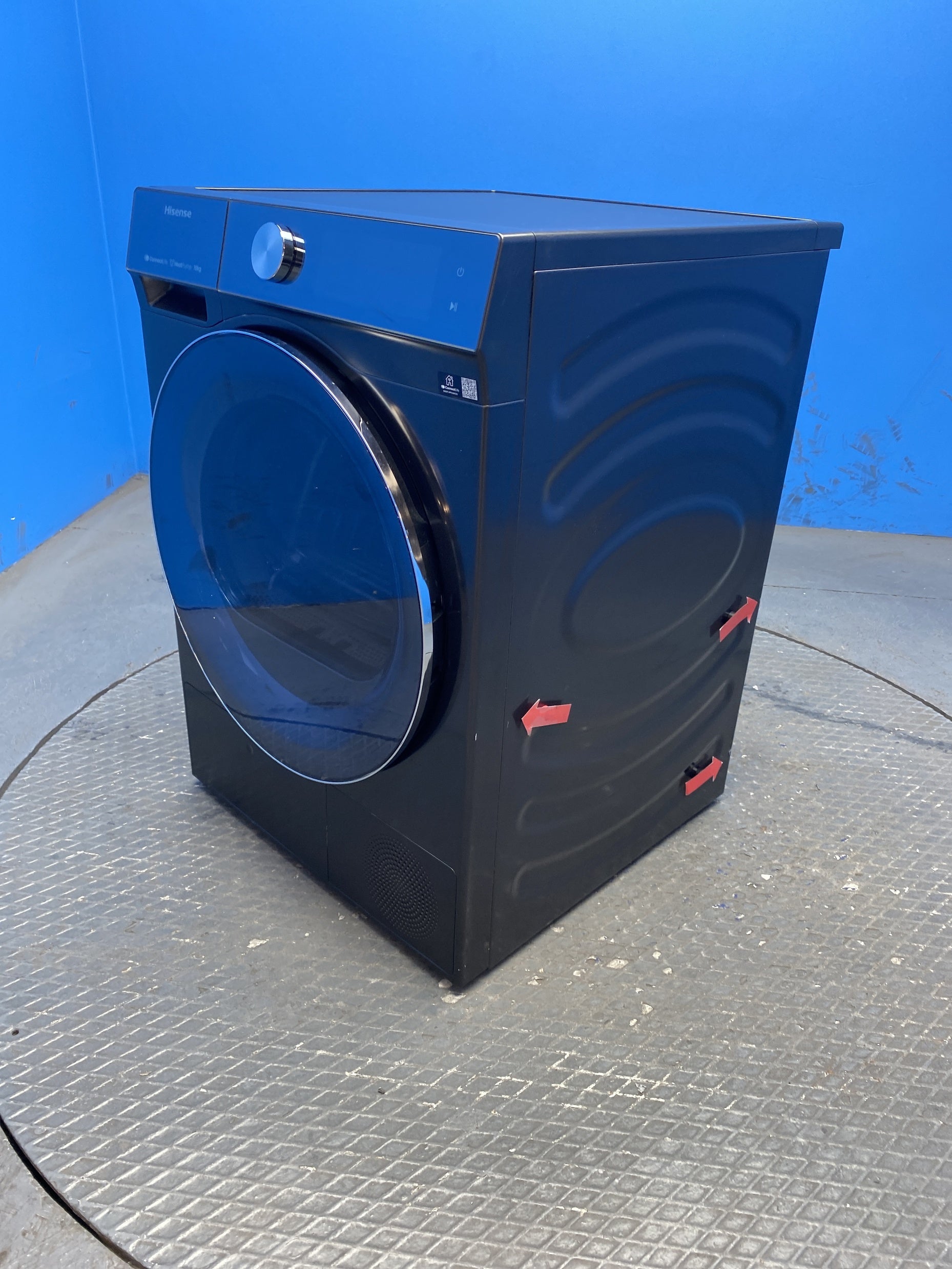 Hisense DH7S107BB 7S Series 10kg Heat Pump Tumble Dryer