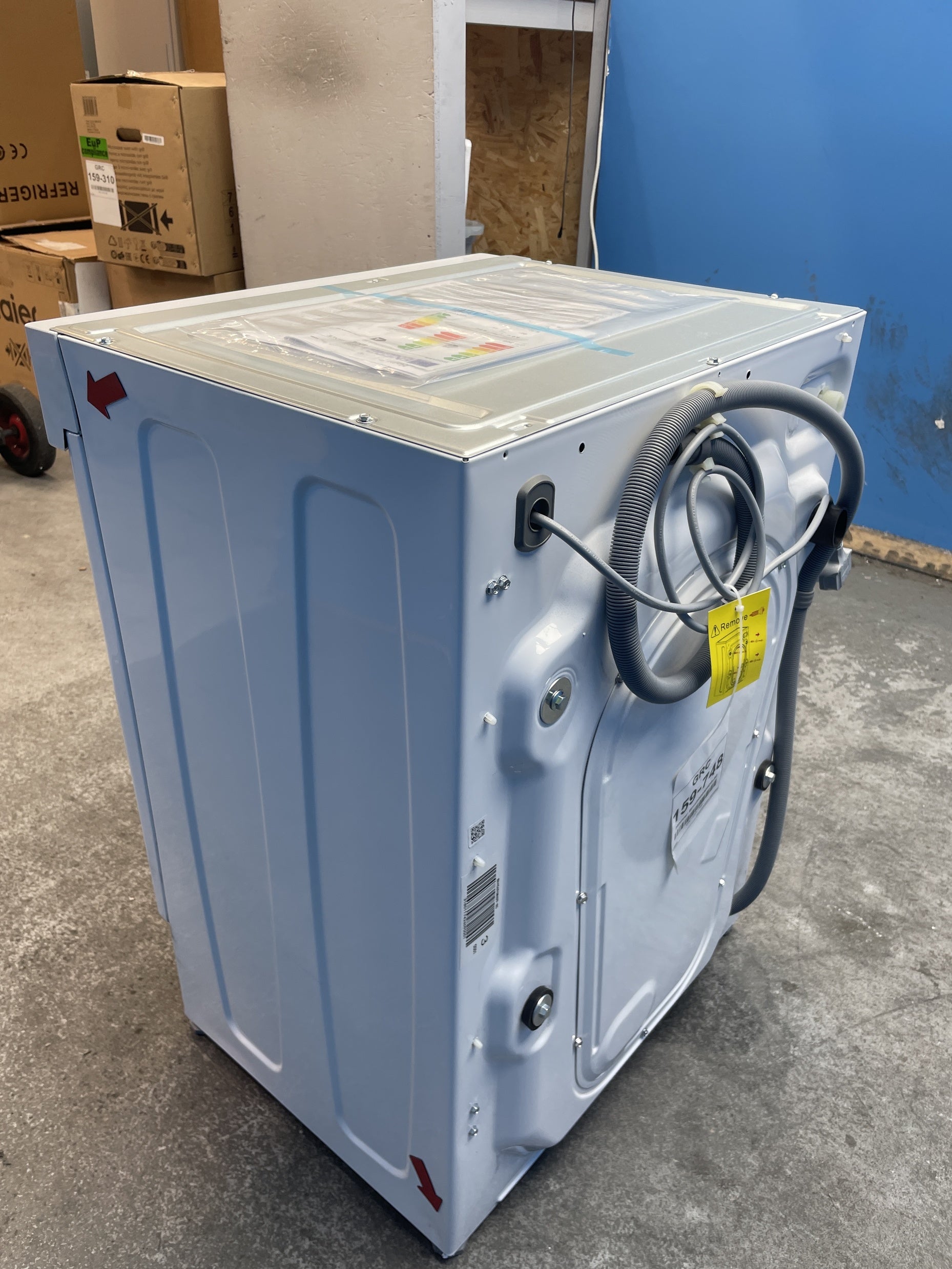 #GRC-159-748 - Hoover BH4S696M6D9-80 9/6kg 1600rpm Integrated Washer Dryer