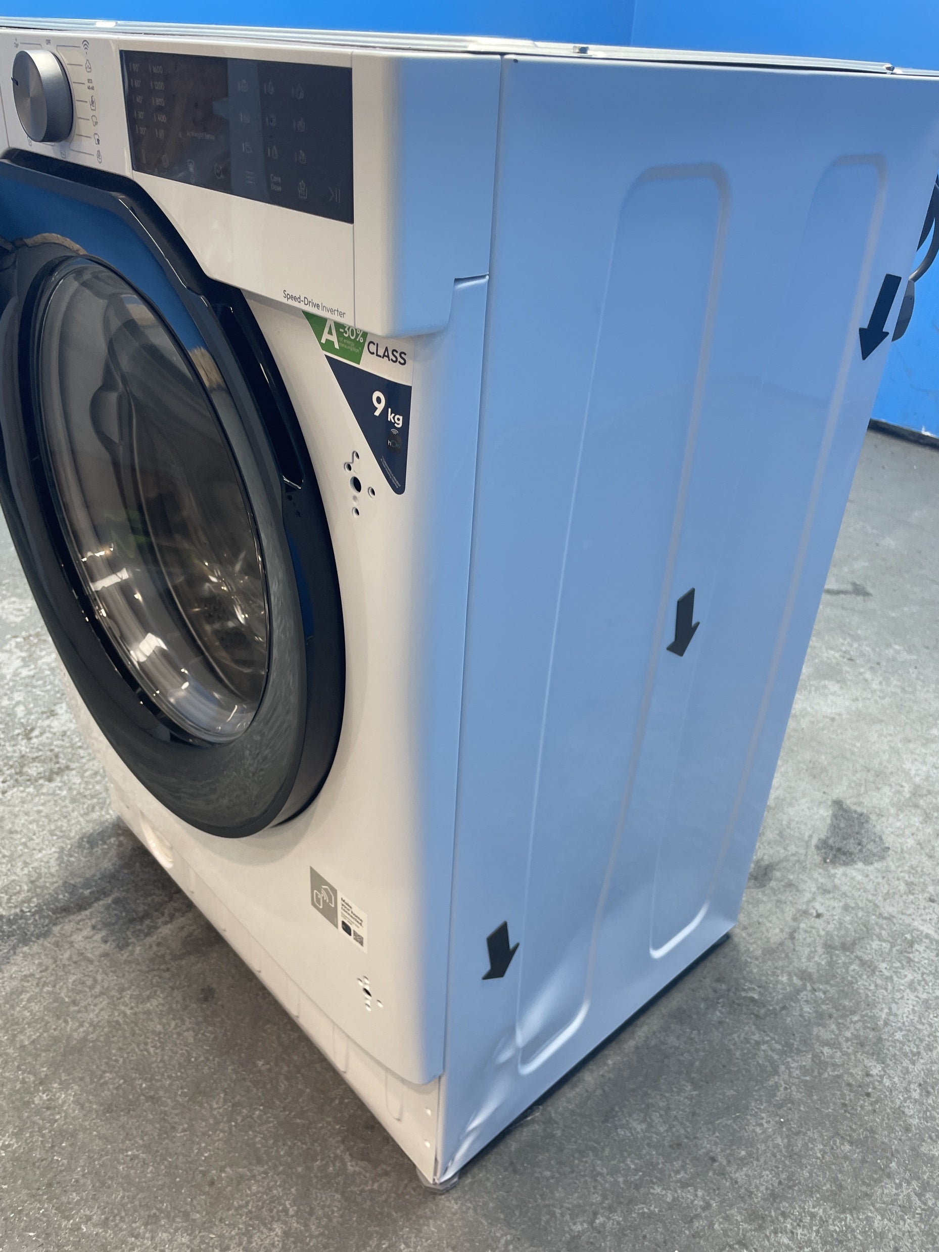 #GRC-156-890 - Hoover H-WASH 400 BH4SD69M6DB9-80 Integrated 9kg 1600rpm Washing Machine