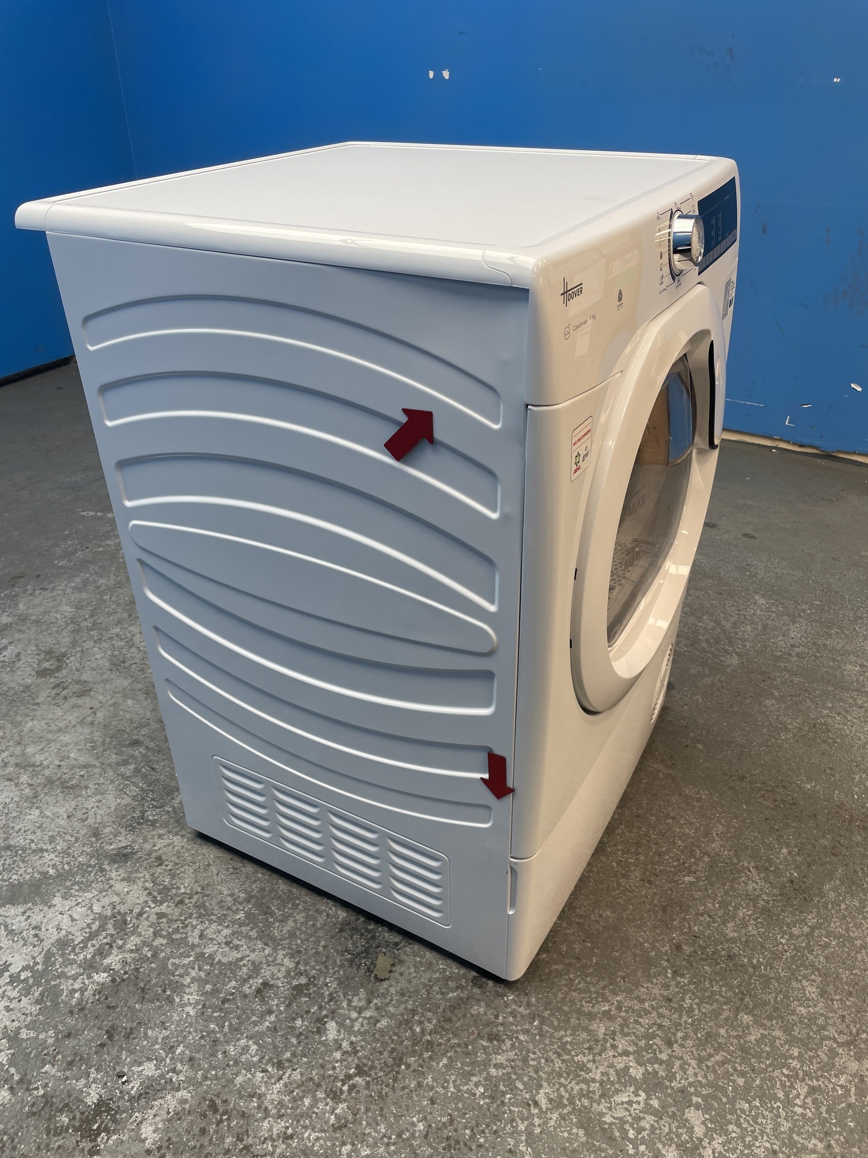 #GRC-154-266 - Hoover HLEC9TE 9kg Condenser Tumble Dryer