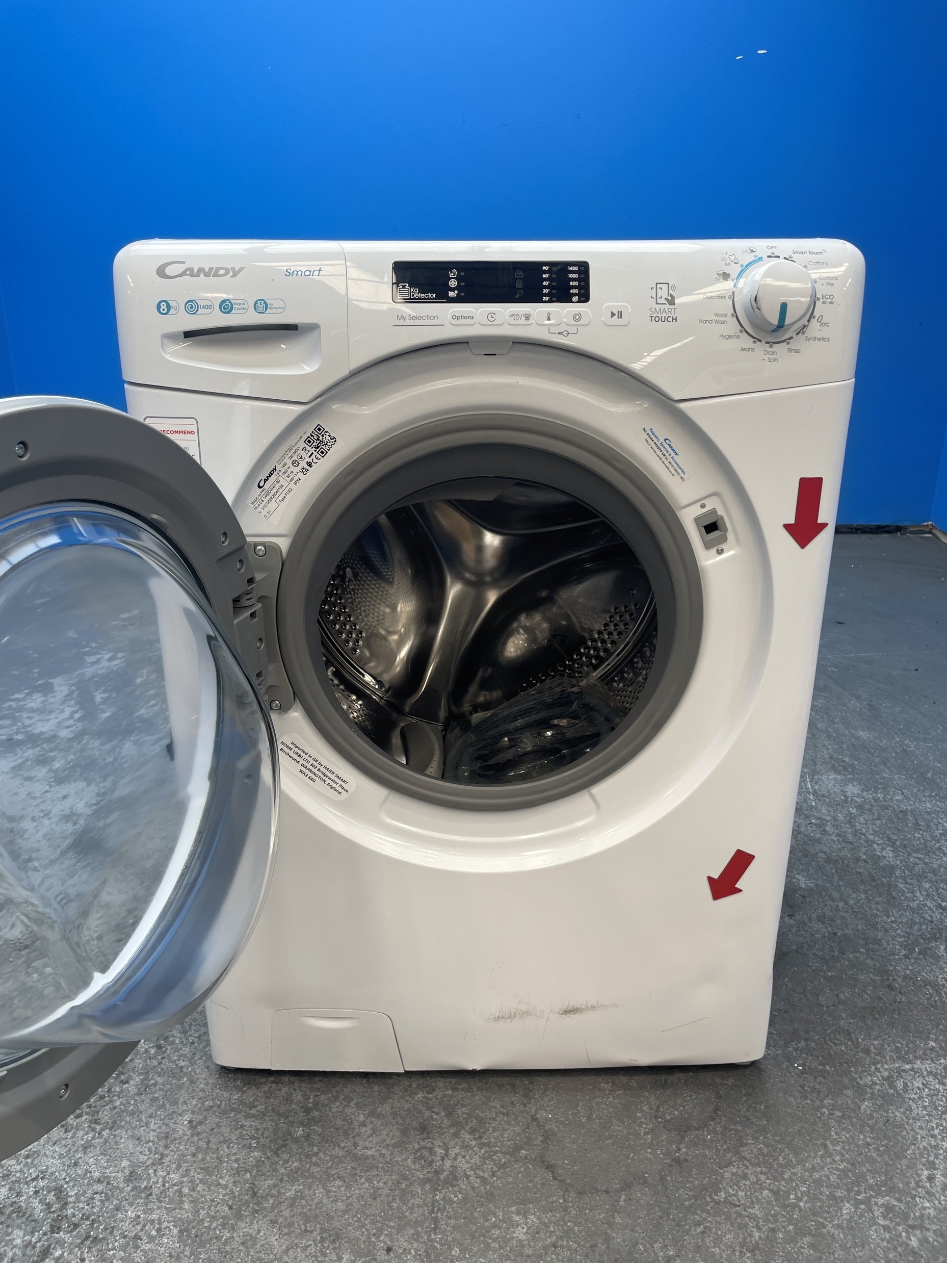 #GRC-159-183 - Candy CS 1482DW4 8kg 1400 Spin Washing Machine