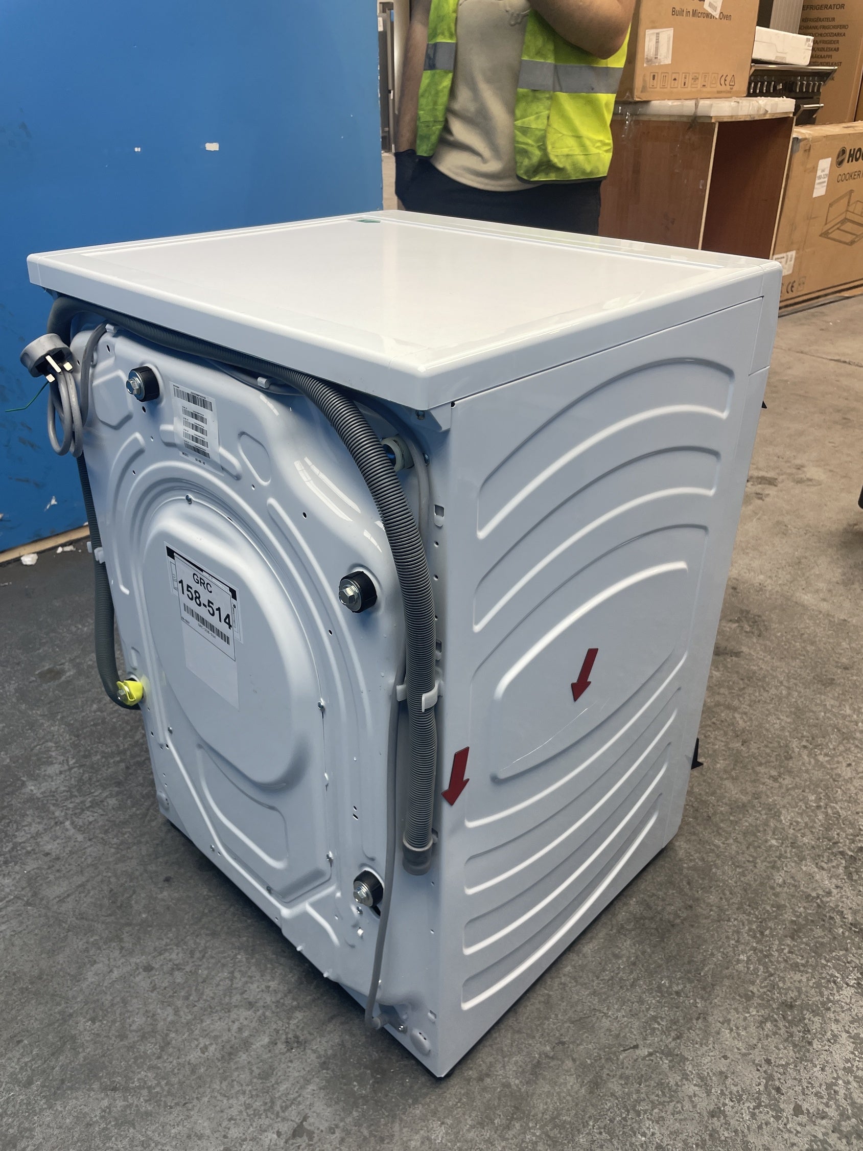 #GRC-158-514 - Candy Quick Pro GD 498-80 9kg 1400rpm Washing Machine