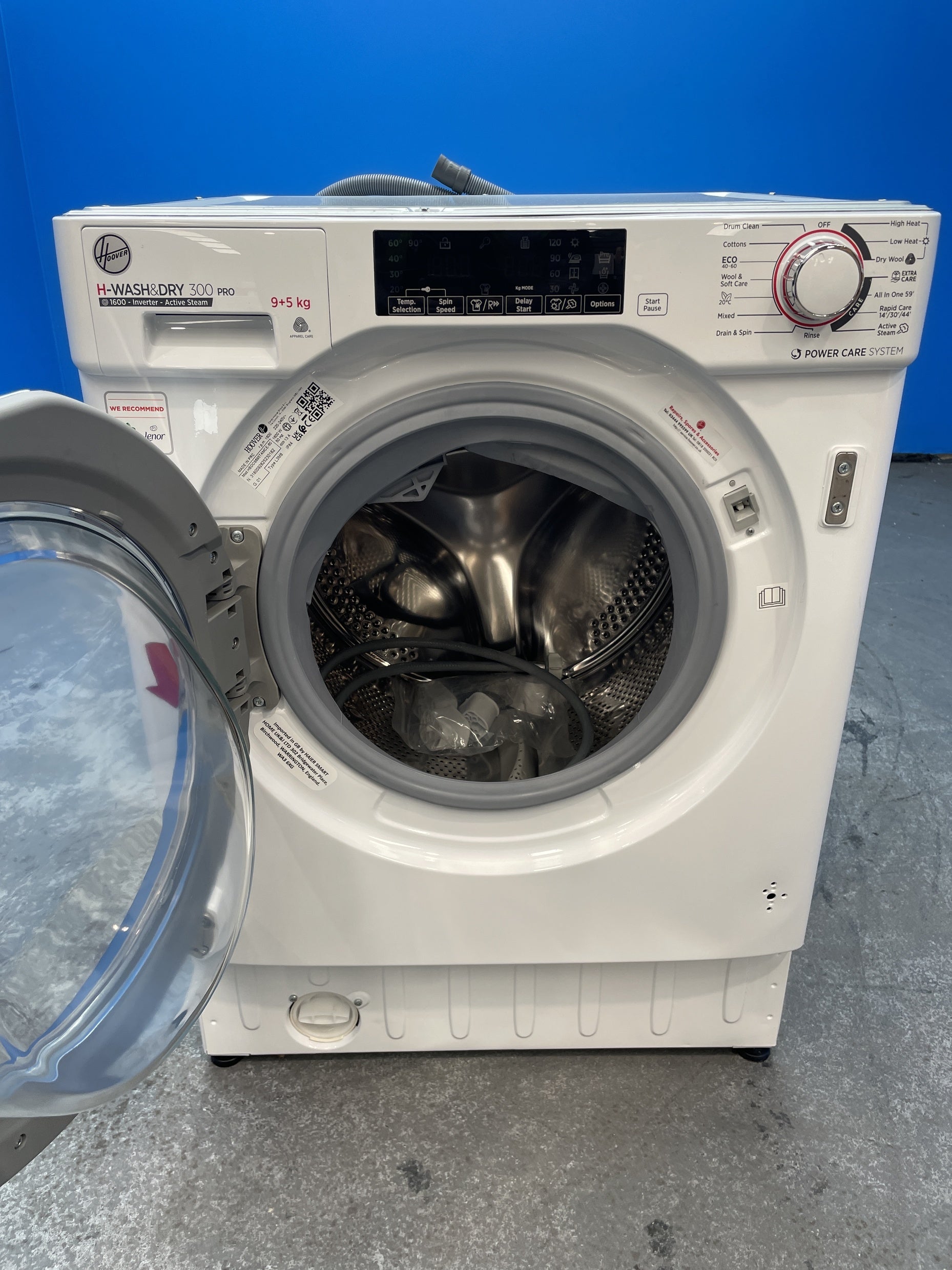 #GRC-152-175 - Hoover HBDOS695TAMCE Built In 9kg / 5kg 1600 Spin Washer Dryer