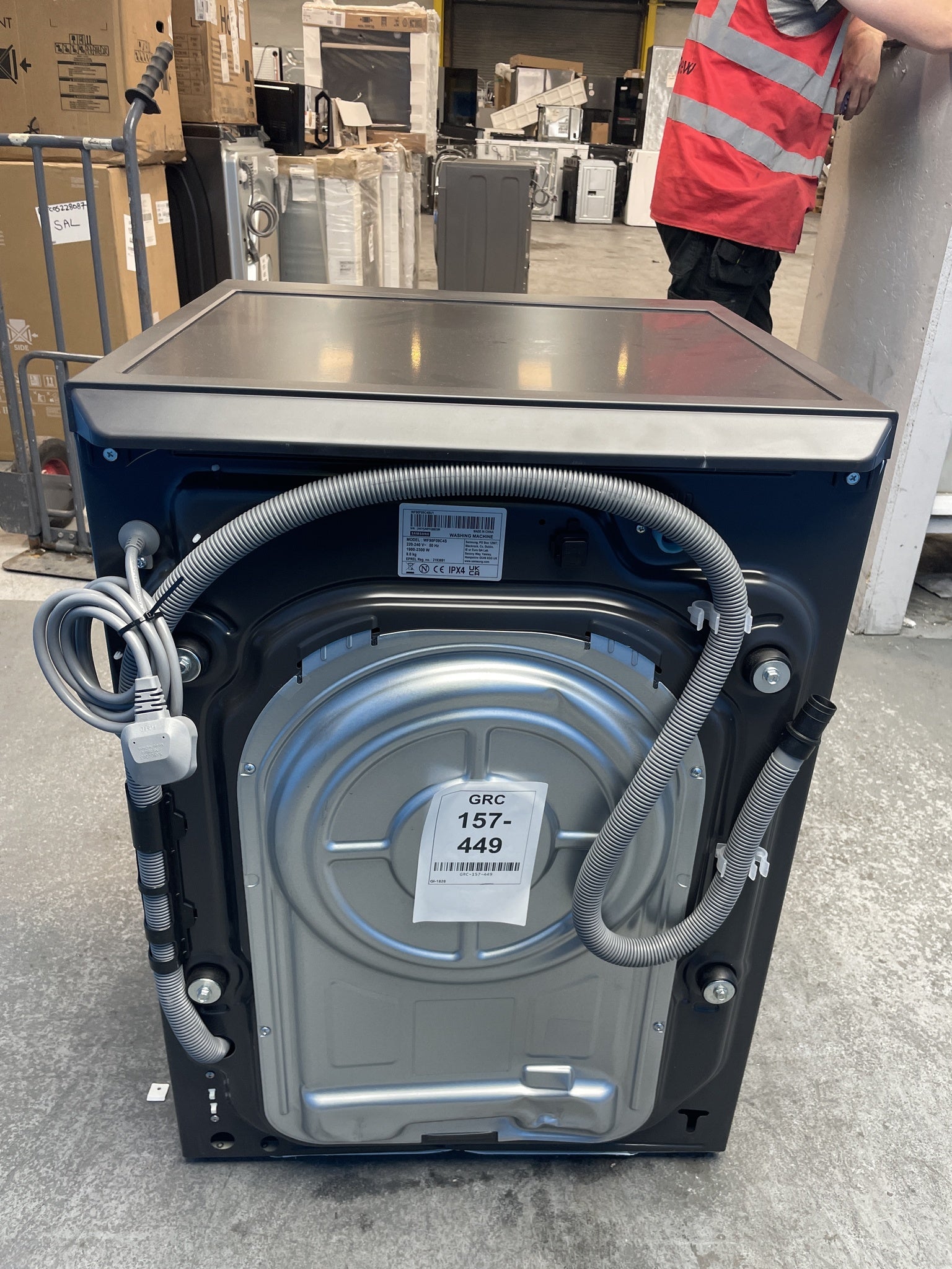 #GRC-157-449 - Samsung Series 9 WF90F09C4S Bespoke 9kg 1400rpm Smart Washing Machine
