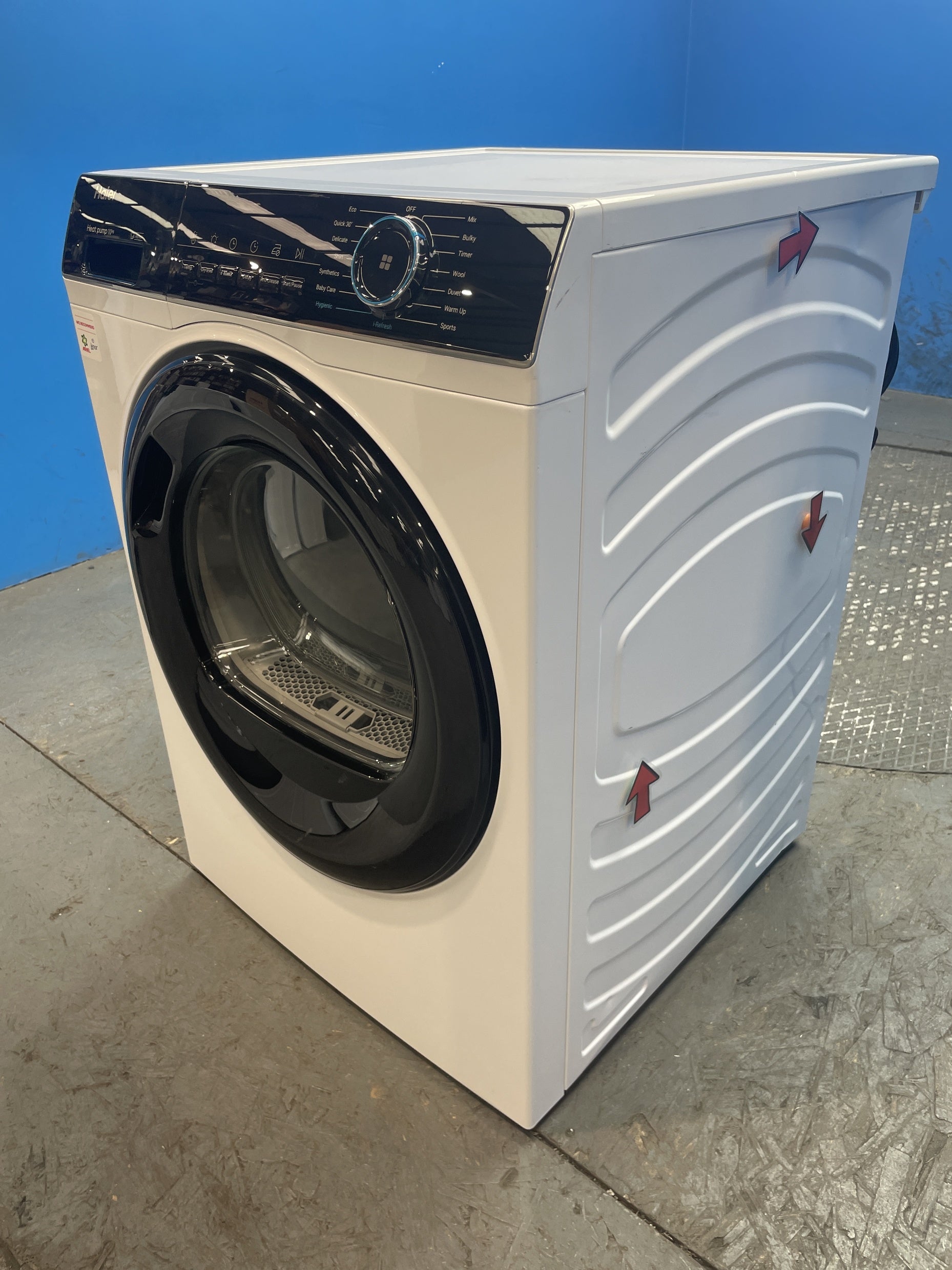 #GRC-156-983 - Haier HD100-A2939 10kg Heat Pump Tumble Dryer