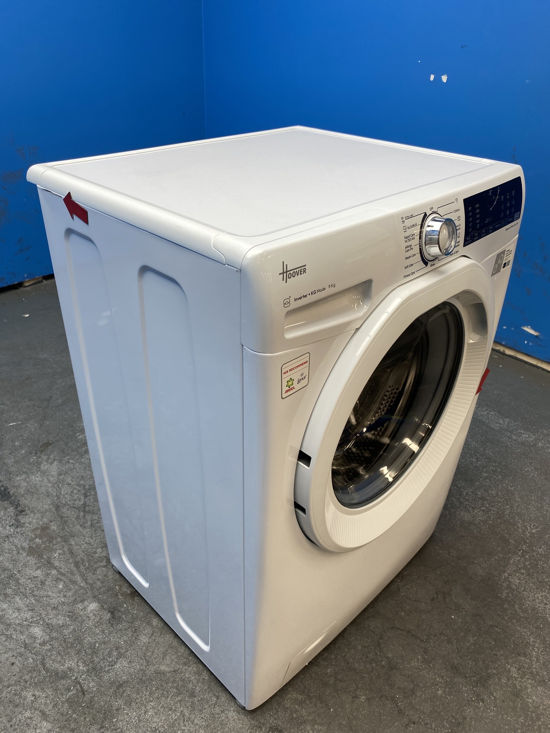 #GRC-160-205 - Hoover H-WASH 350 H3WPS696TAM6-80 9kg 1600rpm Washing Machine