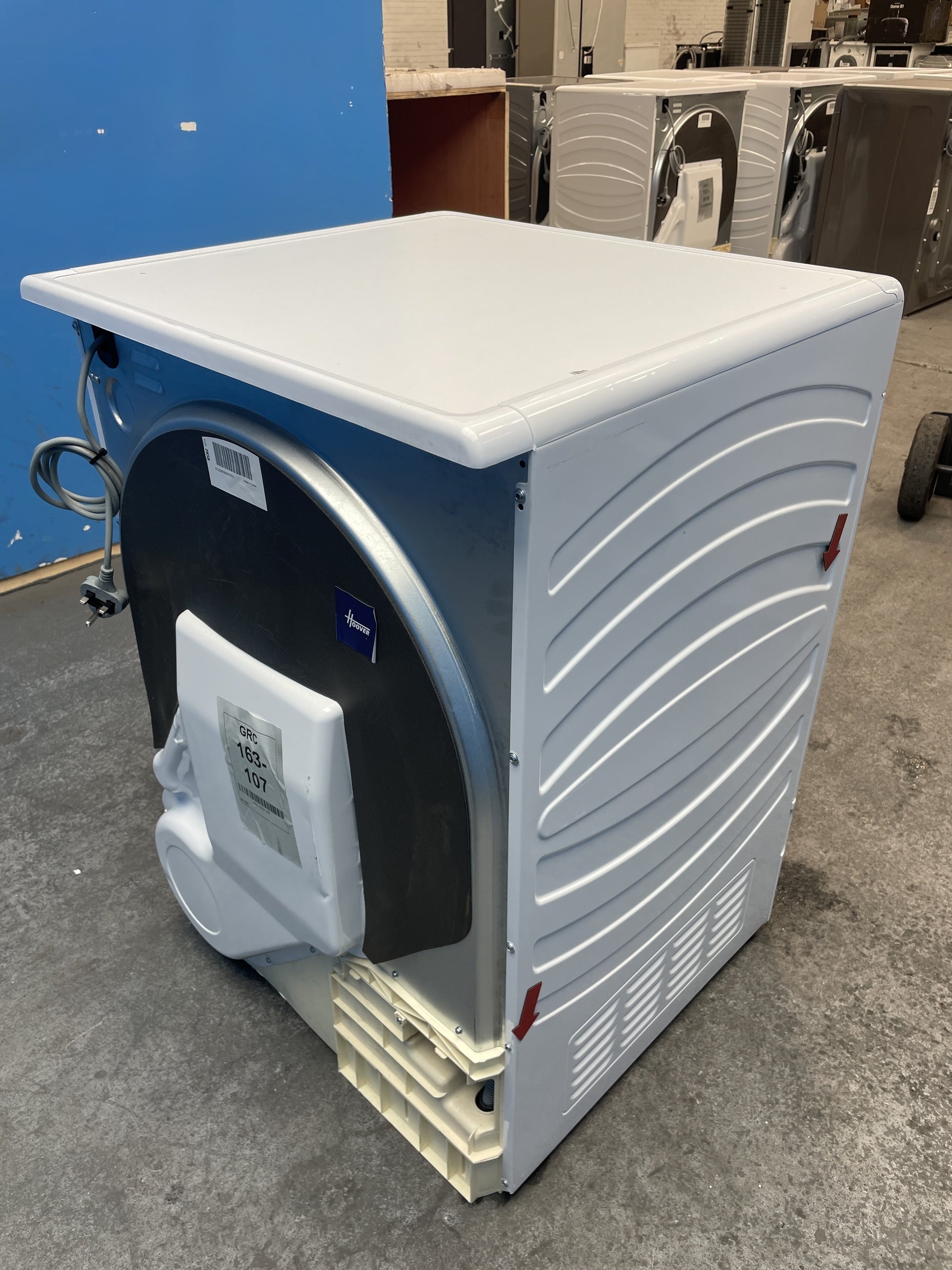 #GRC-163-107 - Hoover H-DRY 350 HRE C9TBE-80 9kg Condenser Tumble Dryer