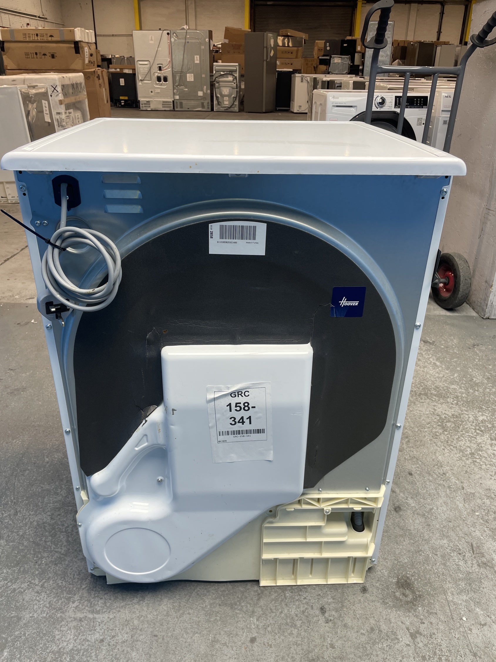 #GRC-158-341 - Hoover H-DRY 350 HREC9TBE-80 9kg Condenser Tumble Dryer
