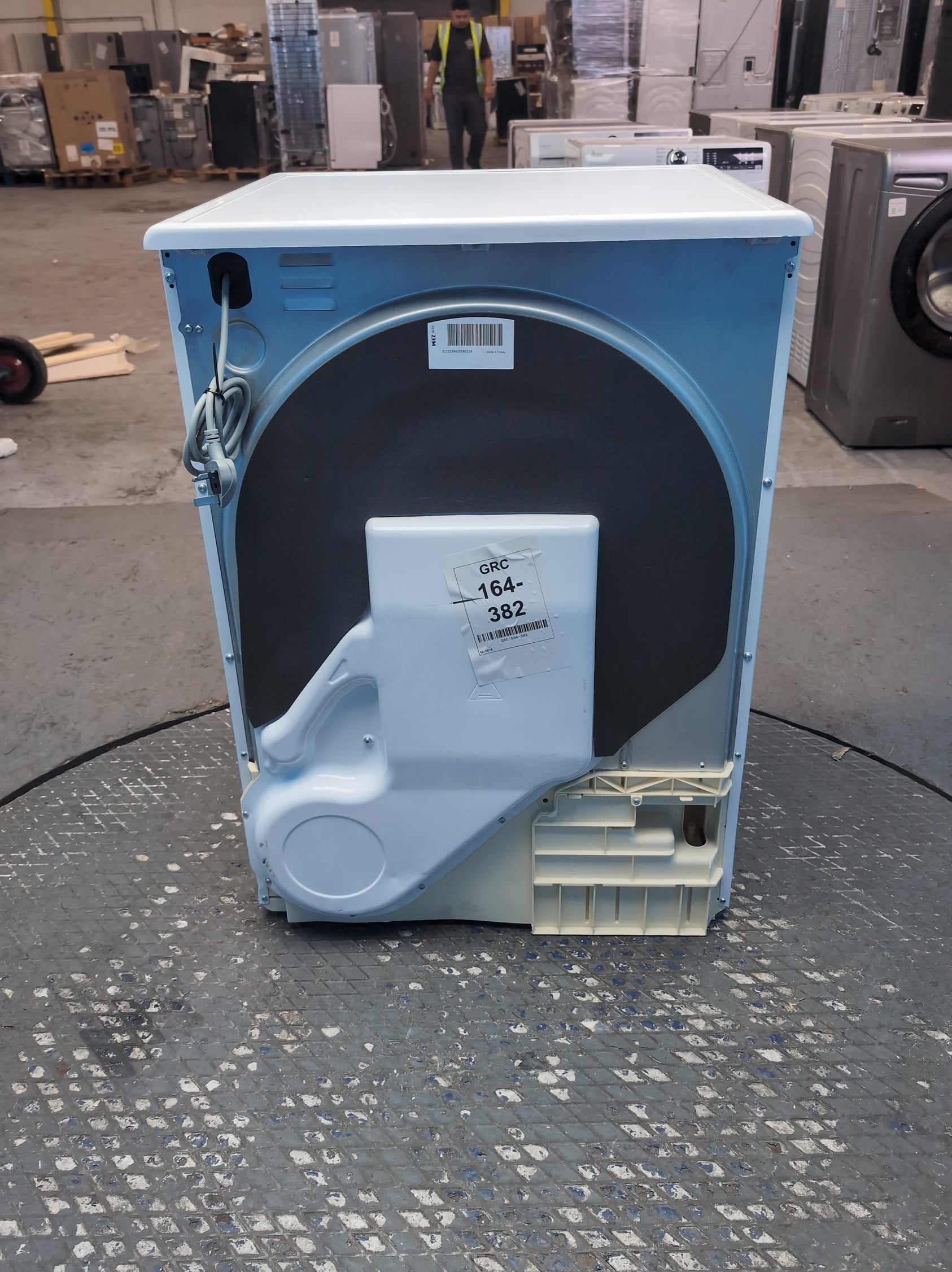 #GRC-164-382 - Candy Smart 9kg Condenser Tumble Dryer – WiFi Connected, White, G Energy Rating