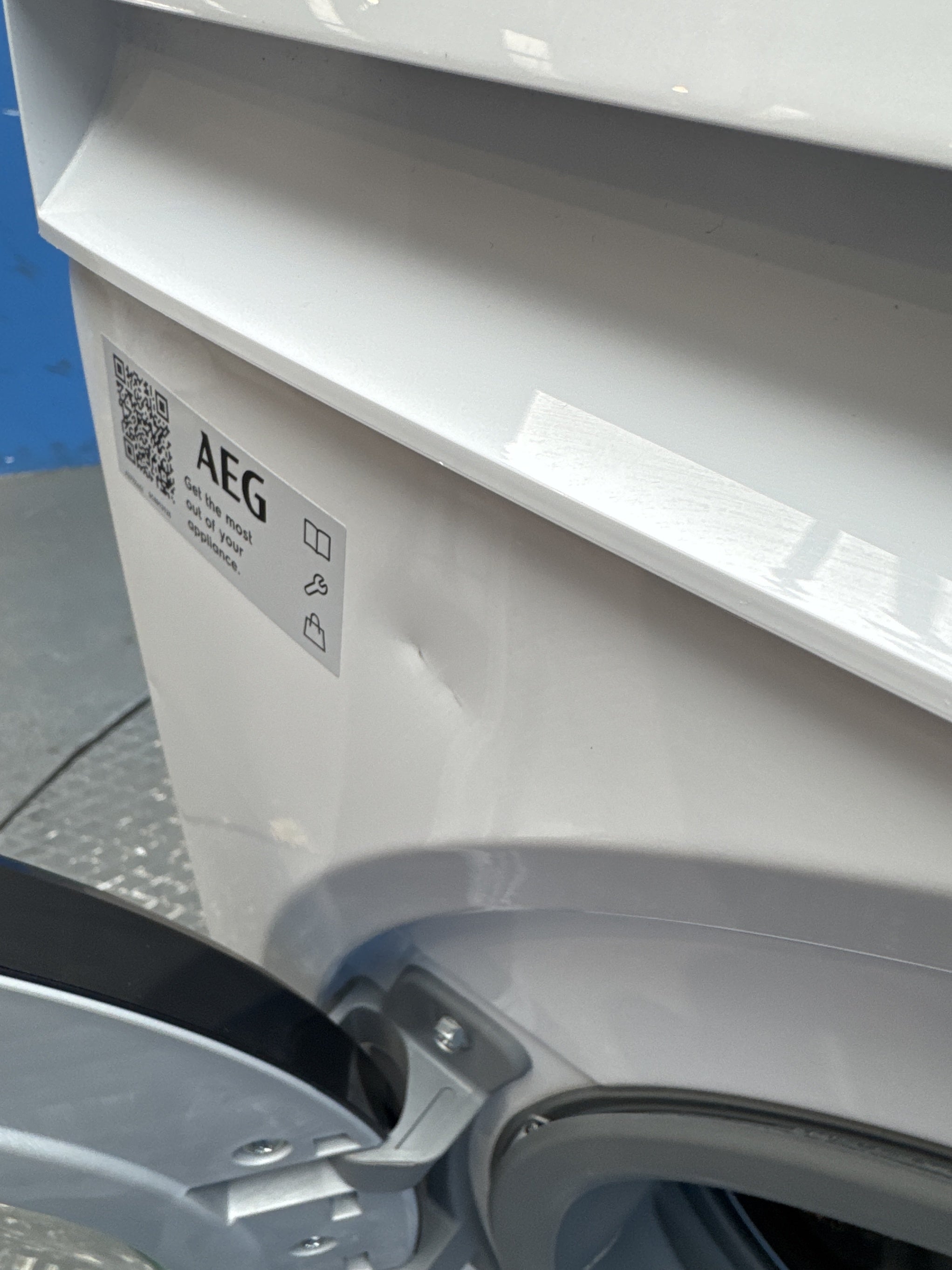 #GRC-154-068 - AEG 6000 ProSense LFR61844B 8kg 1400 Spin Washing Machine