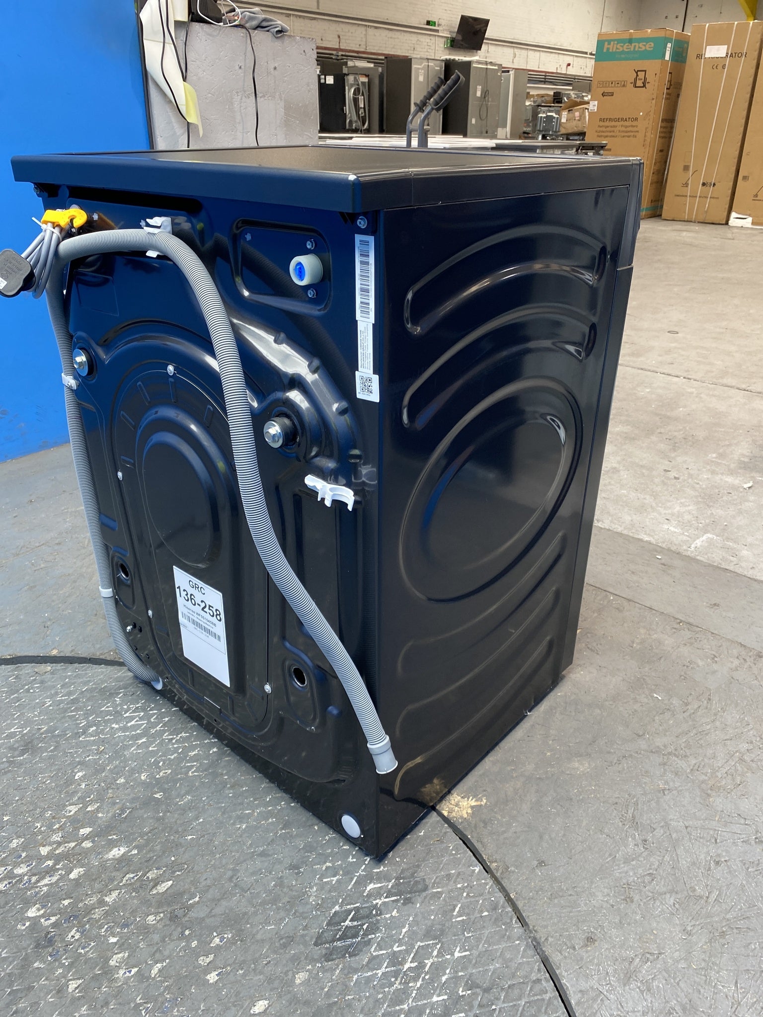 #GRC-136-258 - Hisense WF5S1045BB 10.5kg 1400 Spin Washing Machine