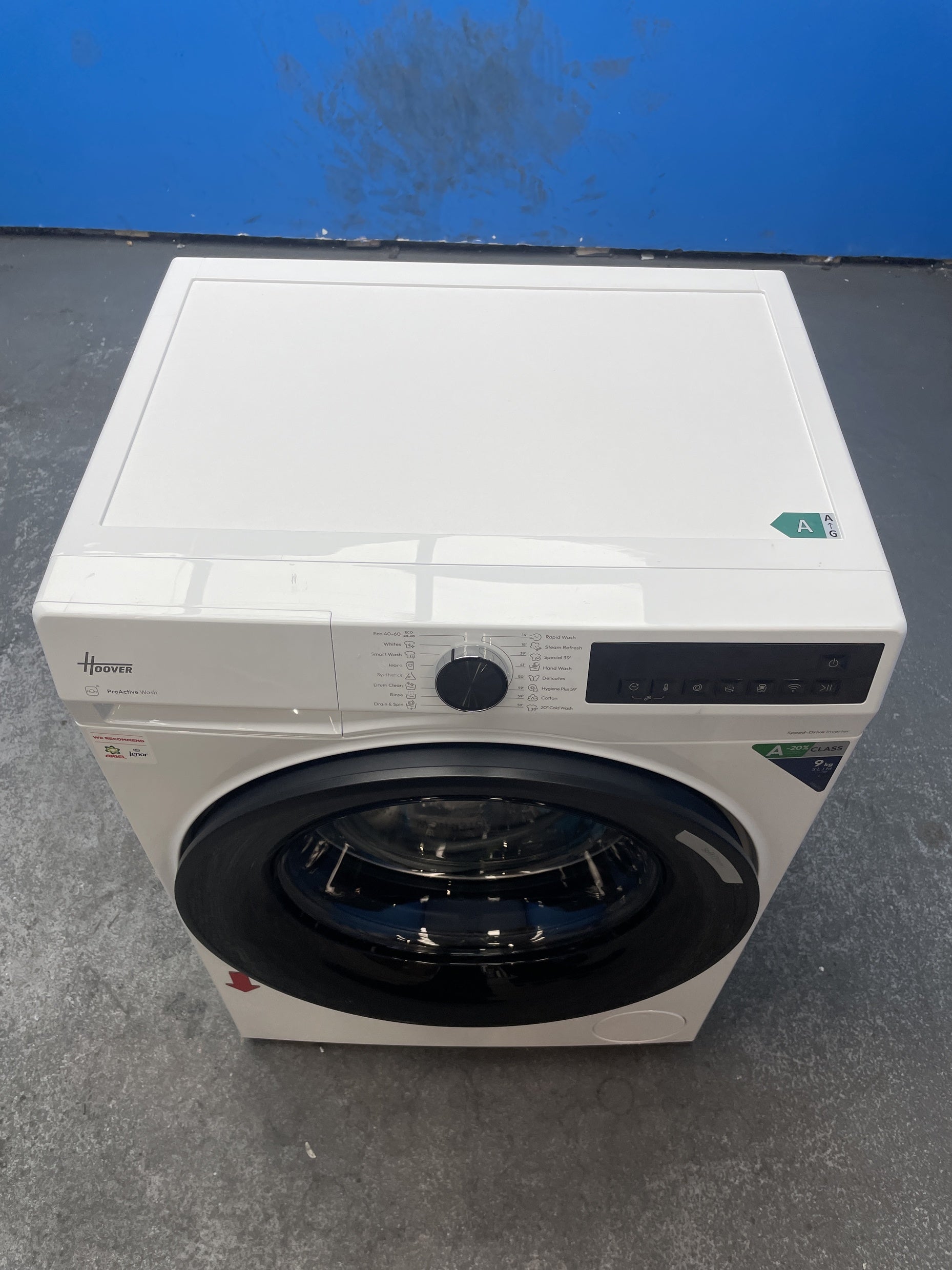 #GRC-160-192 - Hoover Pro Wash Series 3 HBR 49SBL8-80 9kg 1400rpm Washing Machine