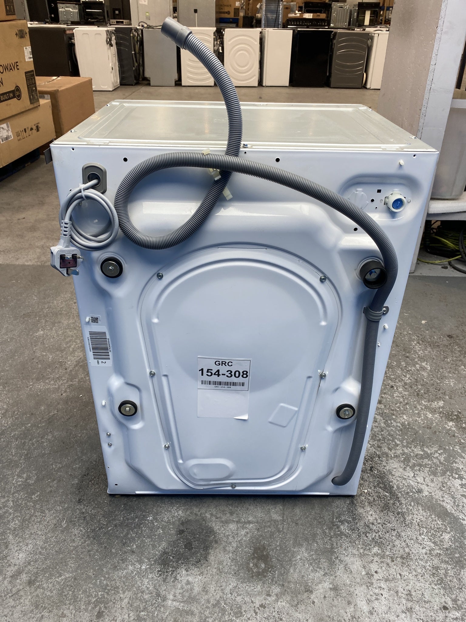 #GRC-154-308 - Hoover H-WASH 400 BH4S49M6D9J-80 9kg 1400rpm Integrated Washing Machine