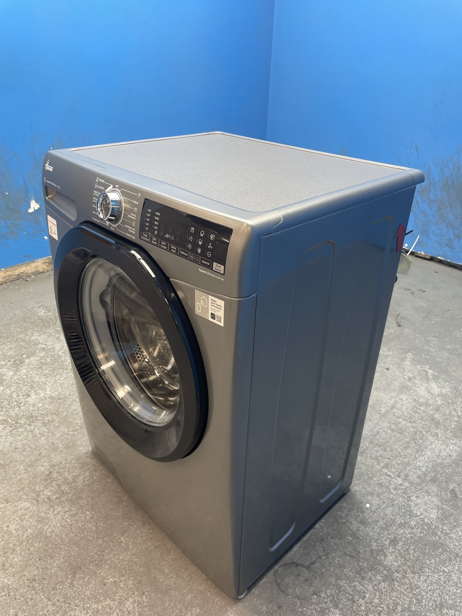 #GRC-163-131 - Hoover H3WPS496TAMBR680 9kg 1400 Spin Washing Machine