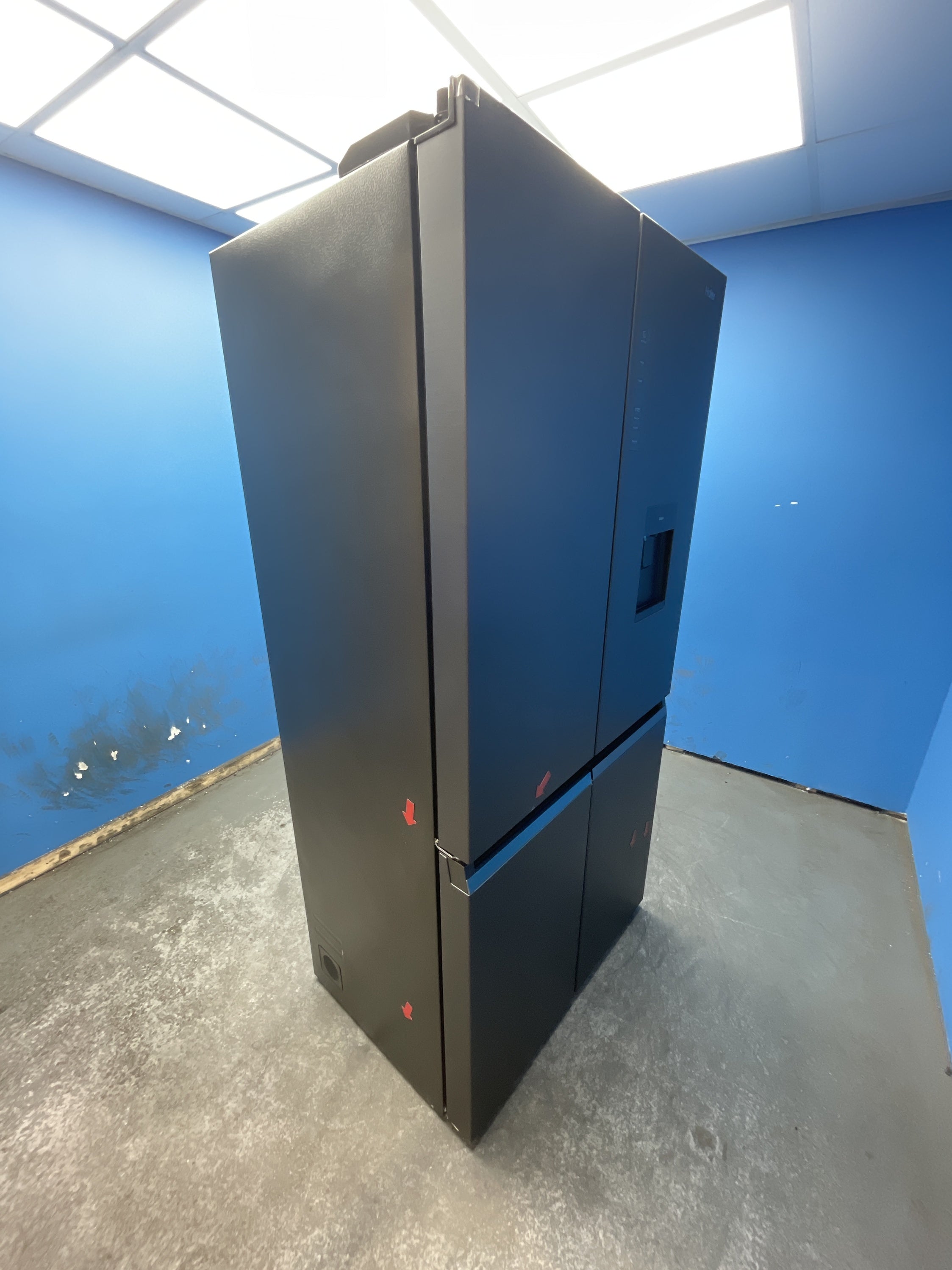 #GRC-162-652 - Haier HCR5919EHMB 528 Litre American Style Fridge Freezer