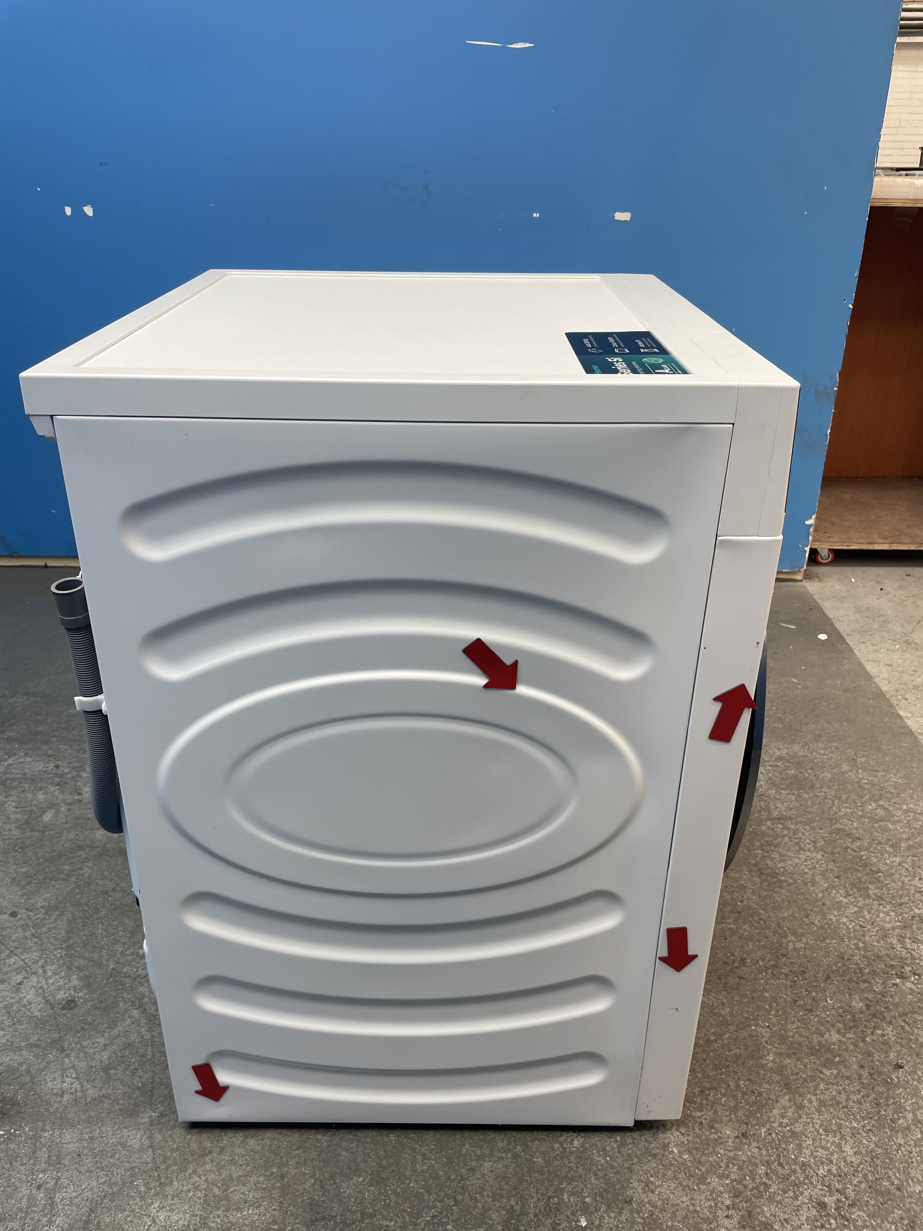 #GRC-145-193 - Hisense 5i Series WF5I1245BWR 12kg 1400rpm Washing Machine