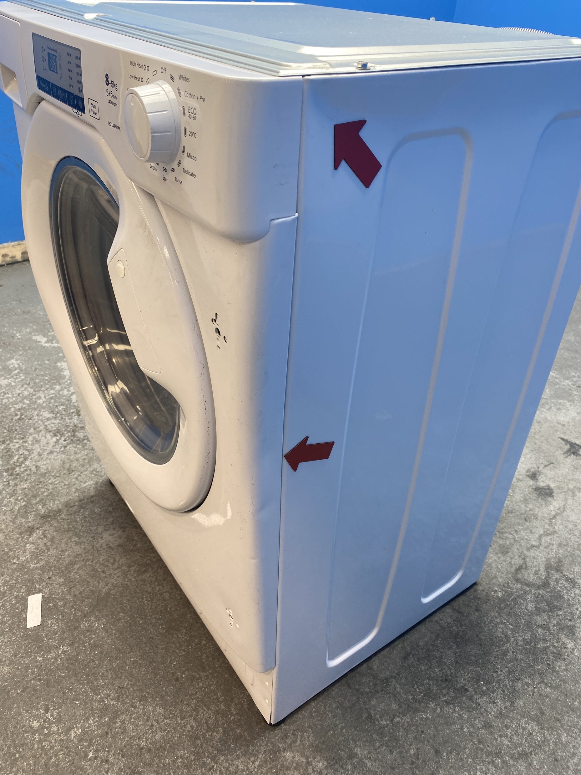 #GRC-157-136 - Iberna IBD1485D4E/1-80 Integrated 8/5kg Washer Dryer