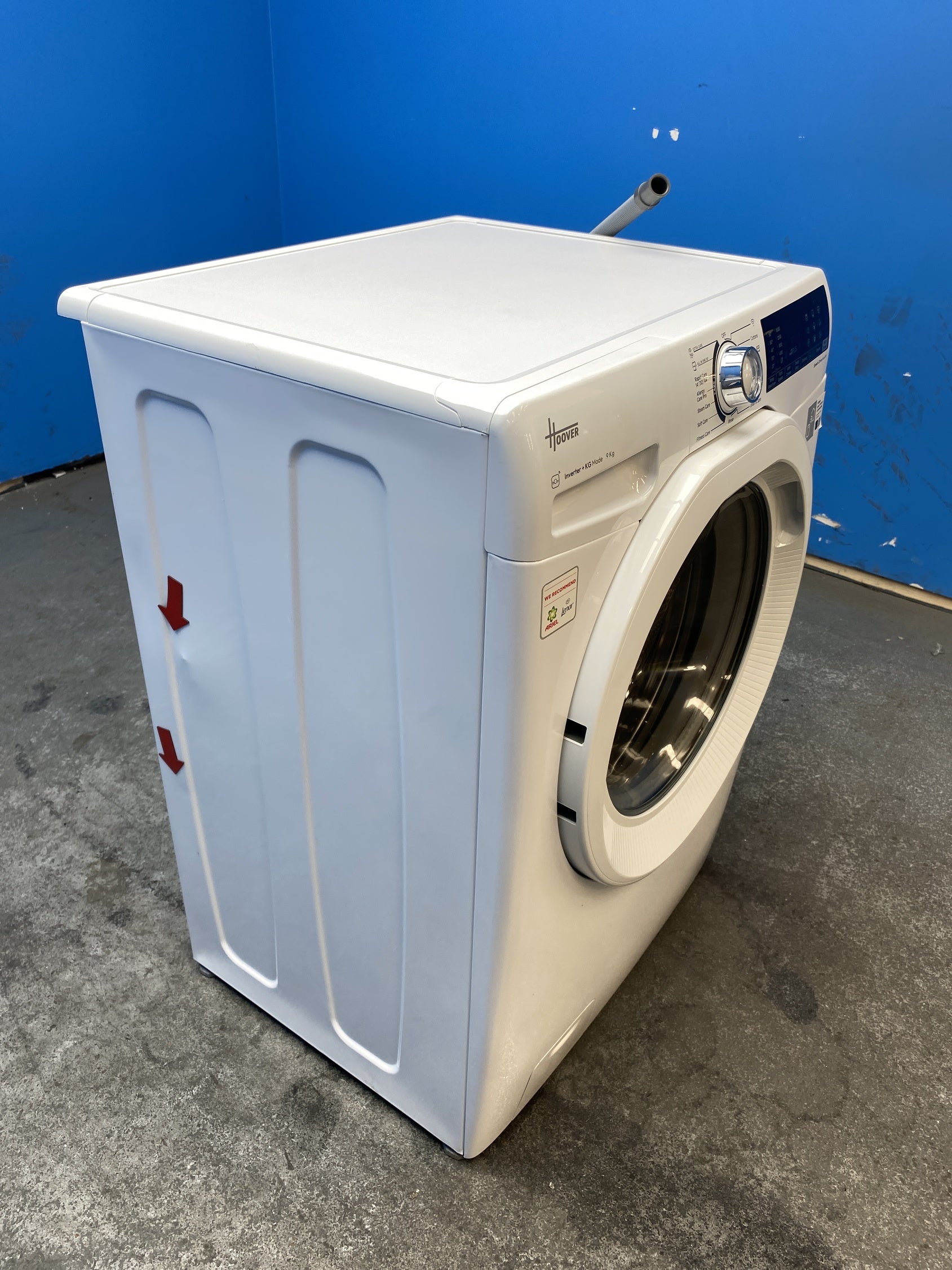 #GRC-160-033 - Hoover H-WASH 350 H3WPS696TAM6-80 9kg 1600rpm Washing Machine
