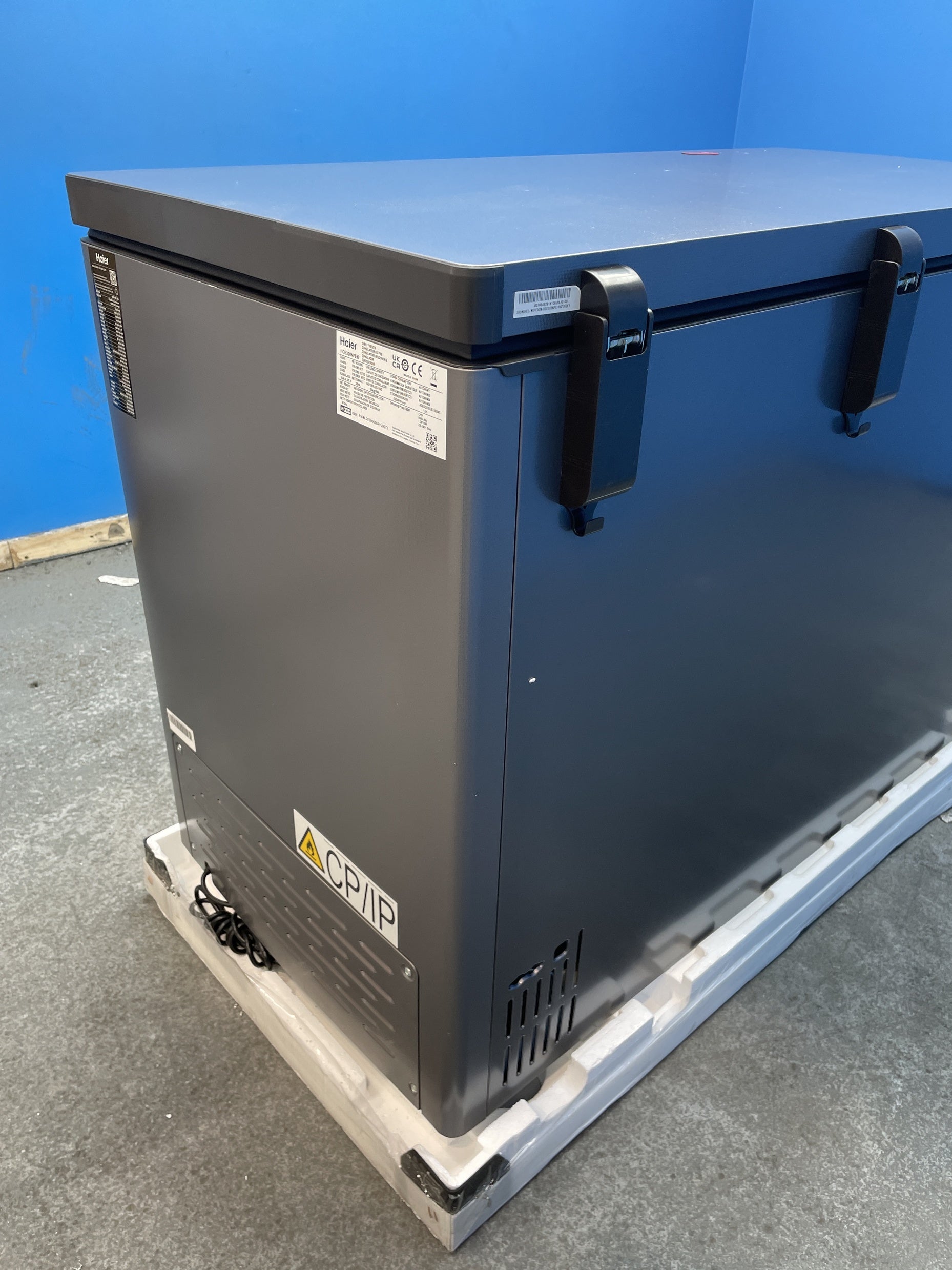 #GRC-156-906 - Haier HCE300NFEK Series 7 Total No Frost Chest Freezer