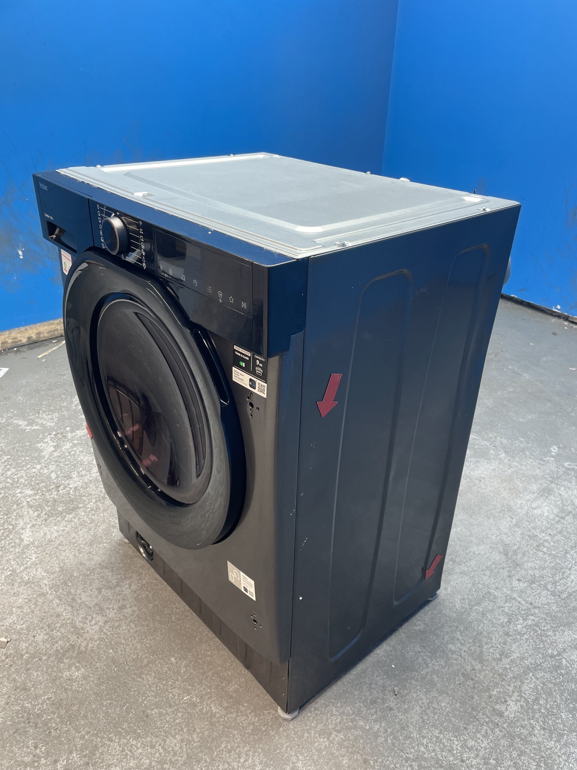 #GRC-158-658 - Hoover BHA6S69M6DB9RJ80 Series 6 Integrated 9kg 1600rpm Washing Machine