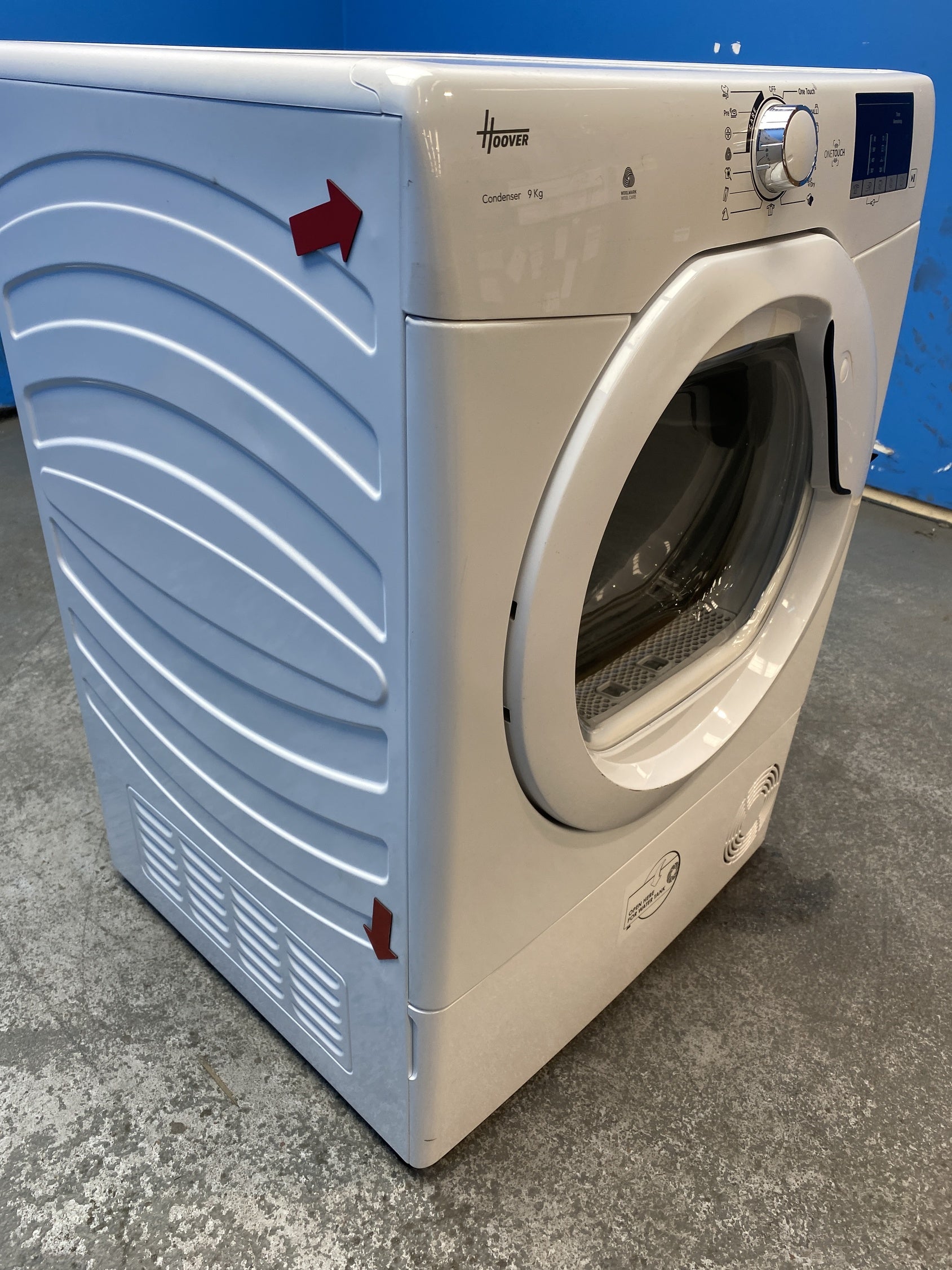 #GRC-157-276 - Hoover H-DRY 300 HLE C9DG 9kg Condenser Tumble Dryer