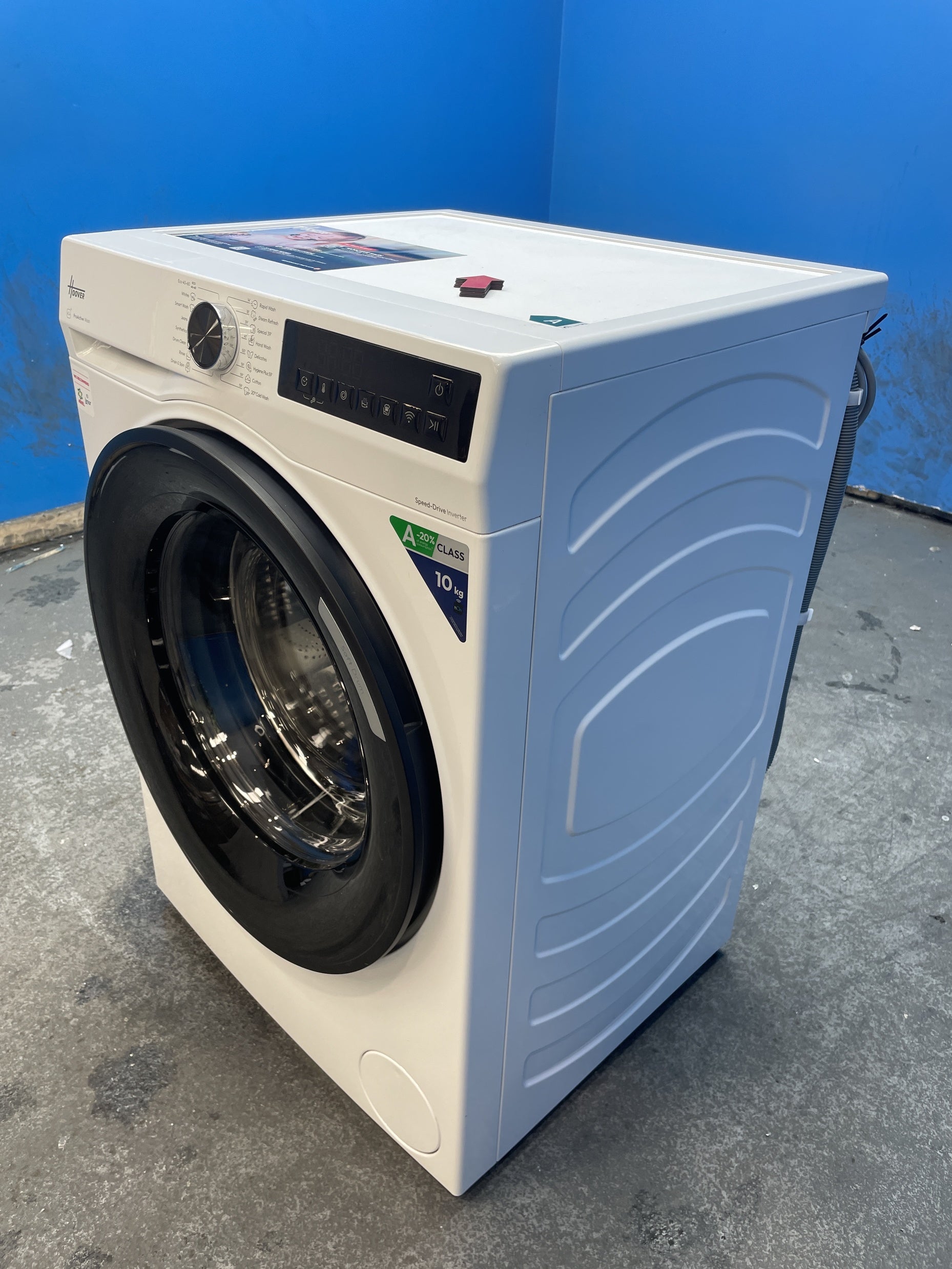 #GRC-159-604 - Hoover Pro Wash Series 3 HBR 410BL8-80 10kg 1400rpm Washing Machine