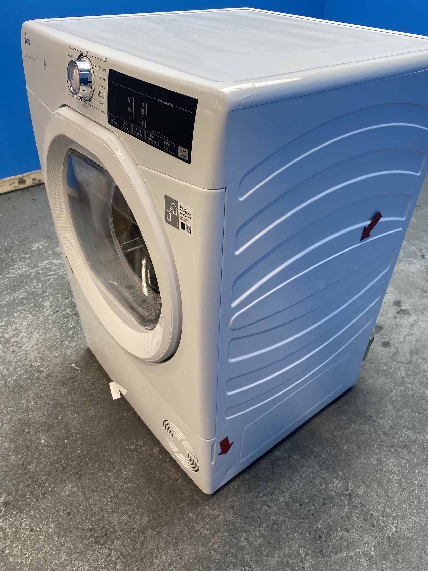 #GRC-157-166 - Hoover HRE C10TE-80 10kg Condenser Tumble Dryer