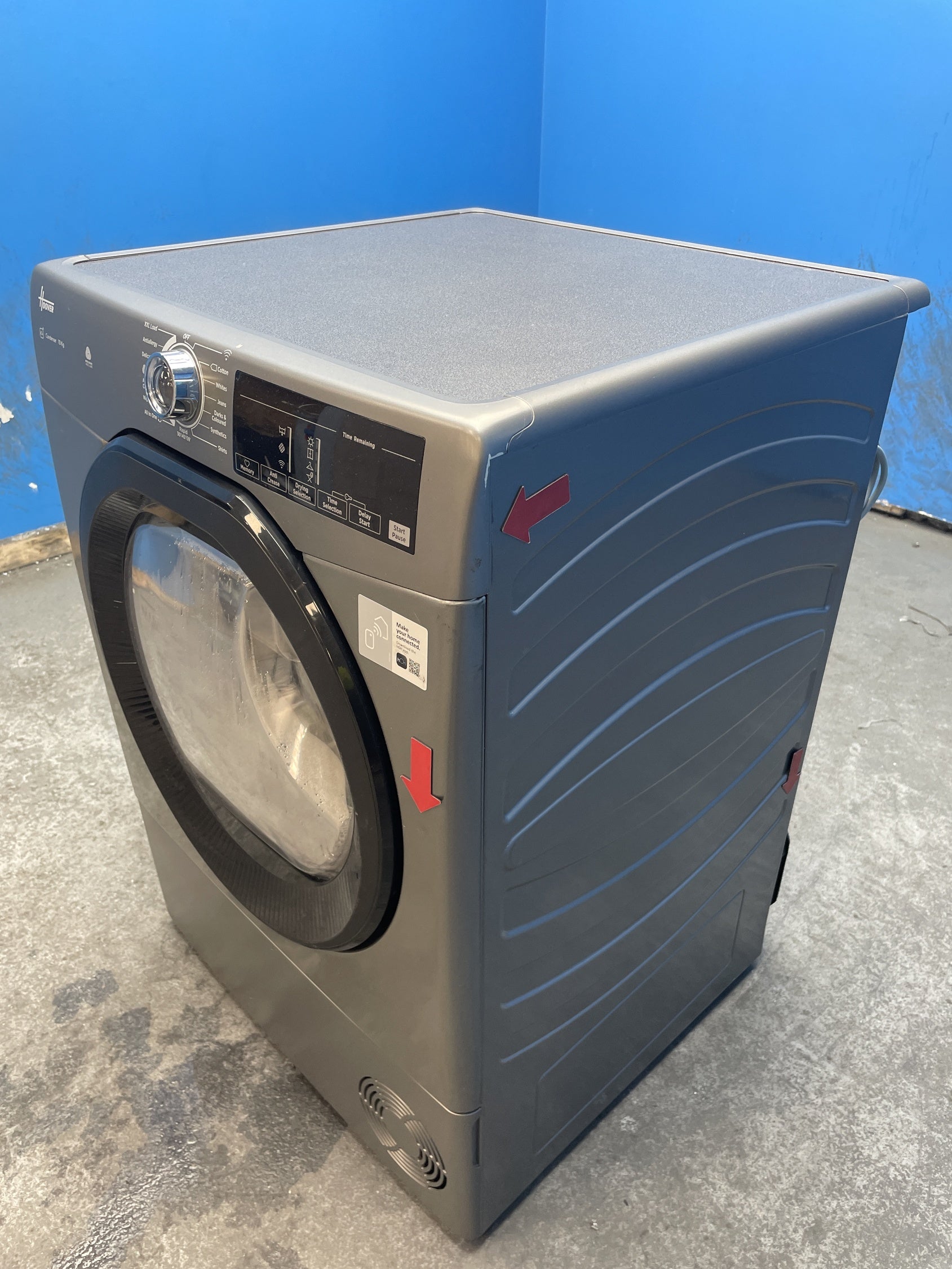 #GRC-163-116 - Hoover H-DRY 350 HRE C10TBER-80 10kg Condenser Dryer