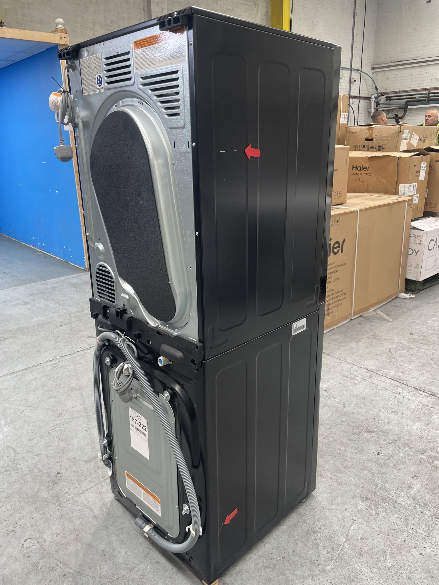 #GRC-157-222 - LG WT1210BBTN1 WashTower 12/10kg Washer Dryer