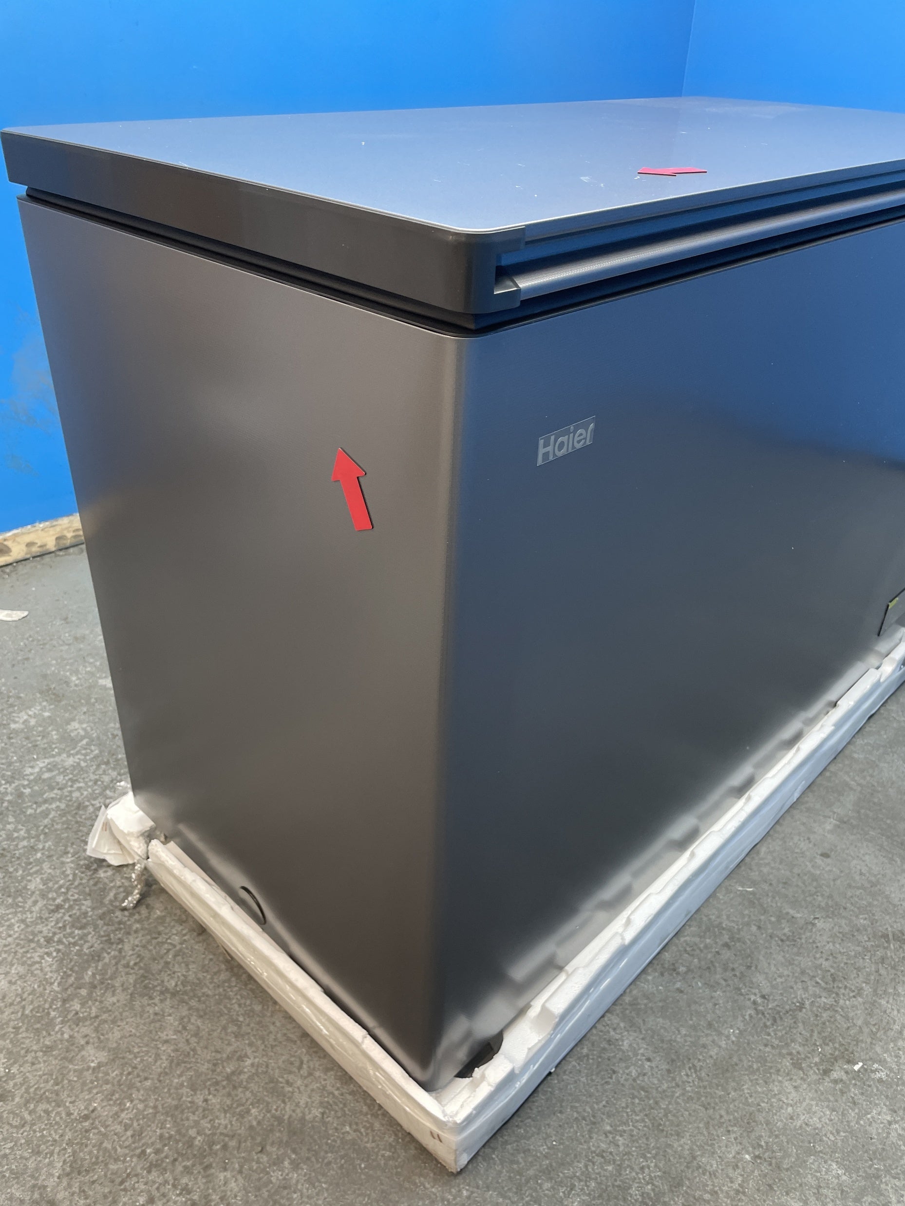 #GRC-156-906 - Haier HCE300NFEK Series 7 Total No Frost Chest Freezer