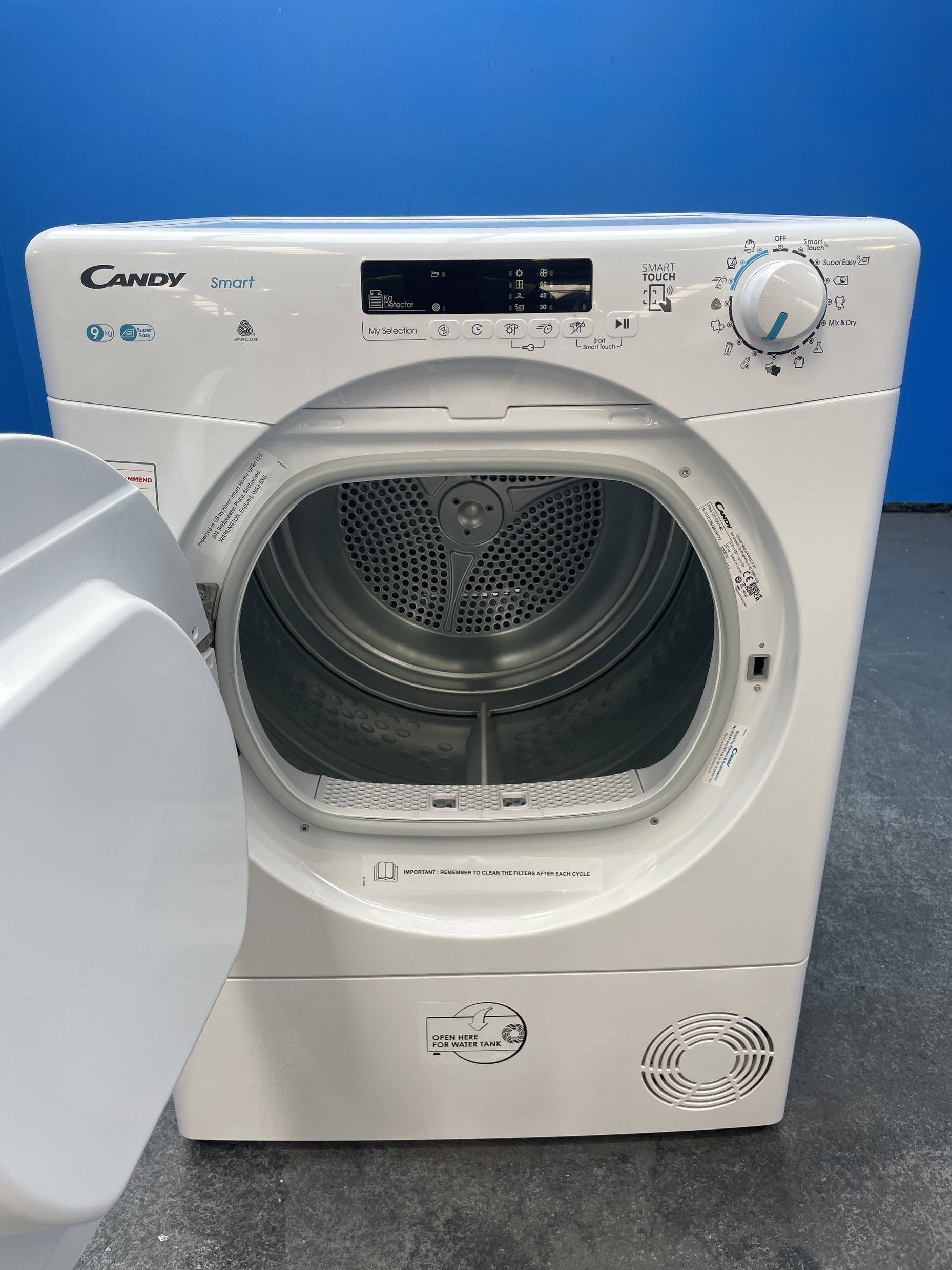 #GRC-160-094 - Candy CSE C9DF 9kg Condenser Smart Pro Tumble Dryer