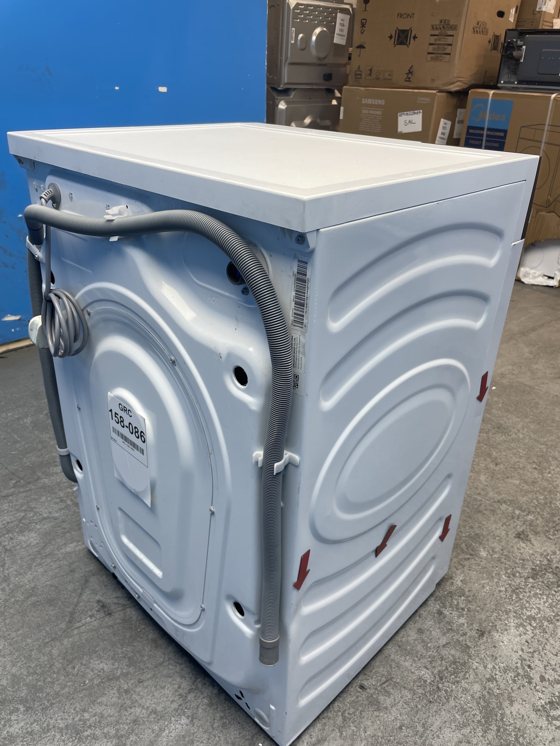 #GRC-158-086 - Hisense WD5I1045BWQ 10.5/6kg 1400rpm AutoDose Washer Dryer