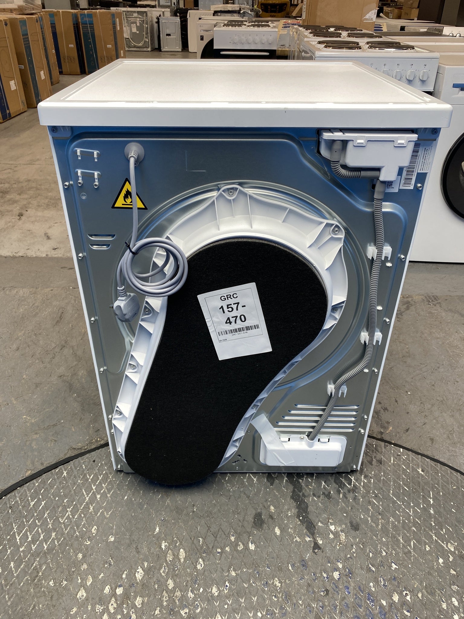 #GRC-157-470 - Hisense DH5S102BW 10kg Heat Pump Tumble Dryer