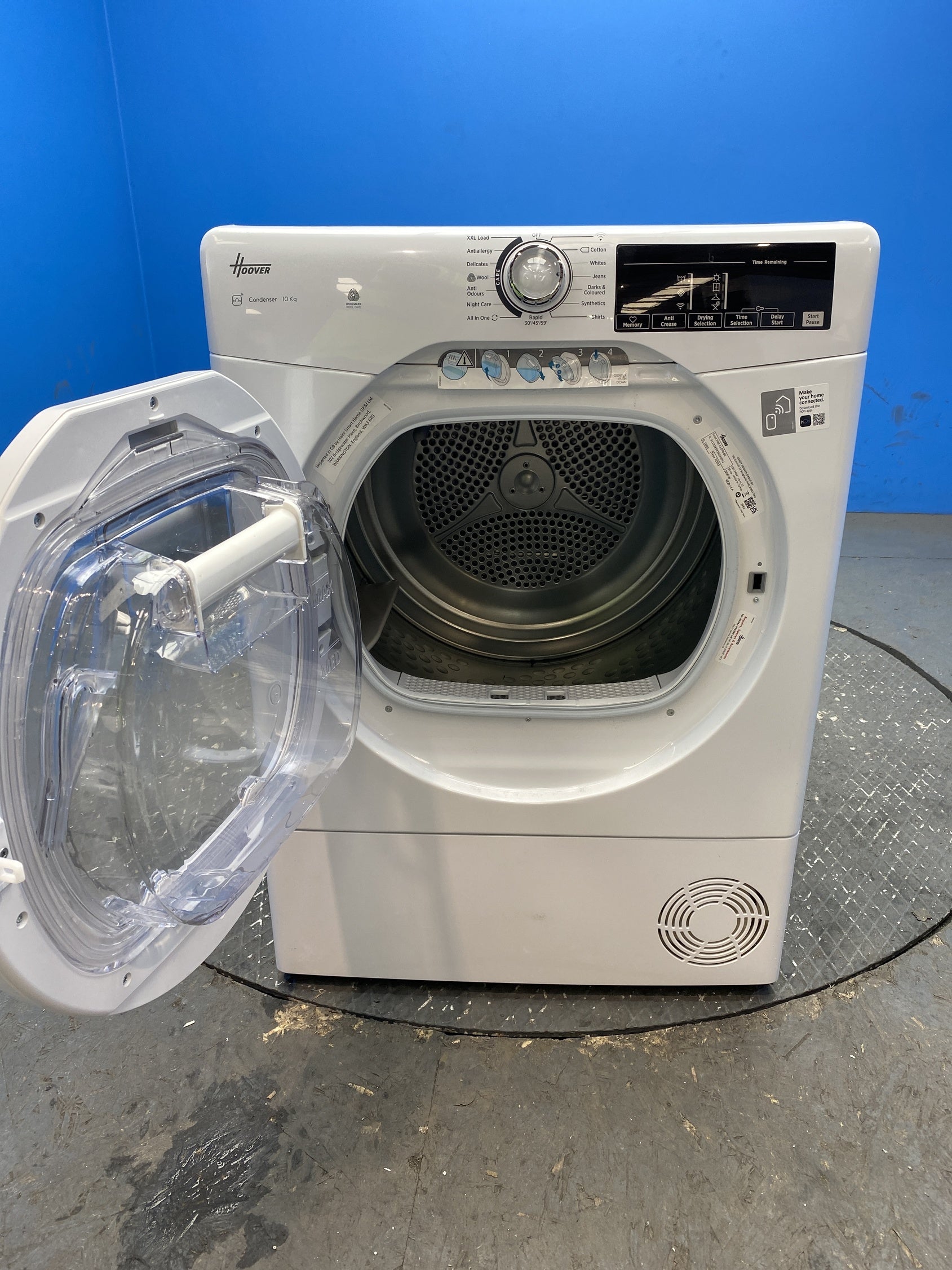#GRC-144-995 - Hoover HRE C10TE-80 10kg Condenser Tumble Dryer