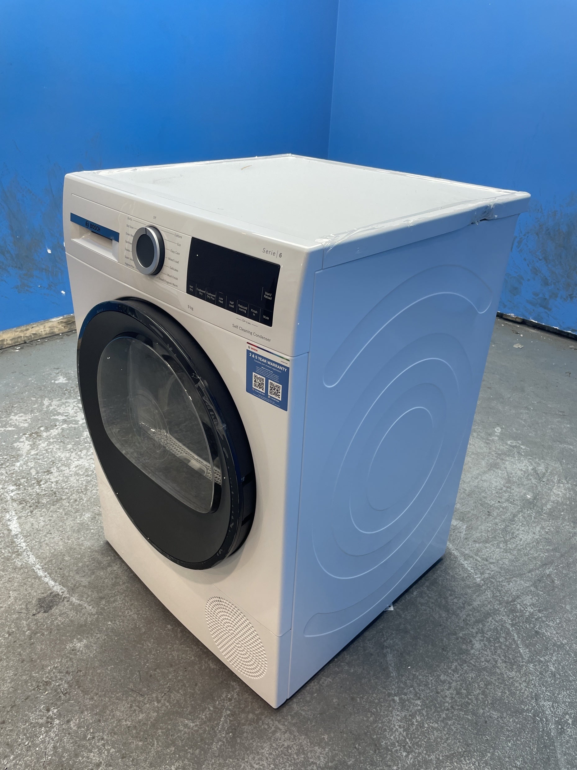 #GRC-157-485 - Bosch Series 6 WQG24502GB 9kg Heat Pump Tumble Dryer