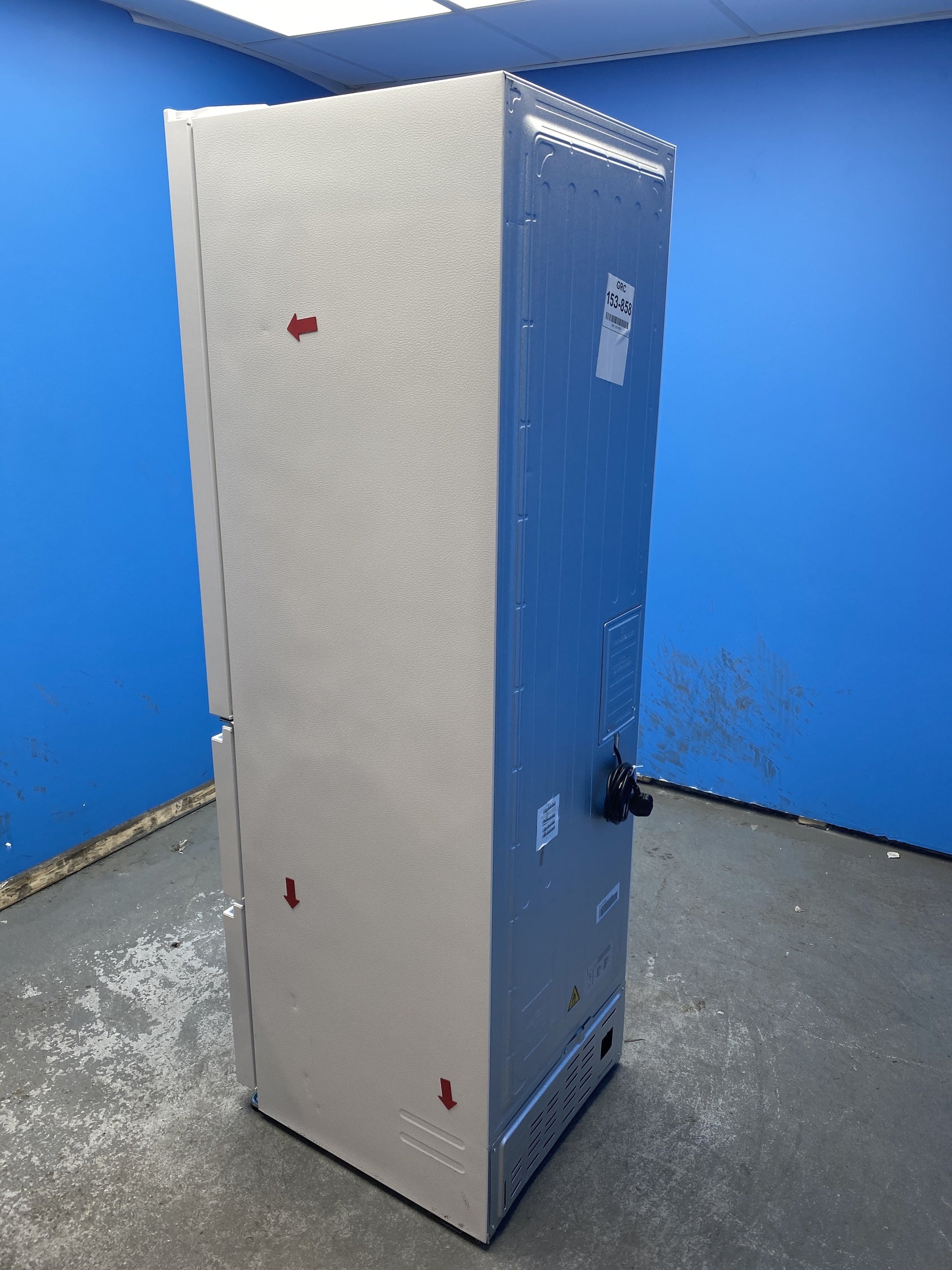 #GRC-153-858 - Haier 3D 55 Series 3 HTR3518ENMWK 60/40 Fridge Freezer