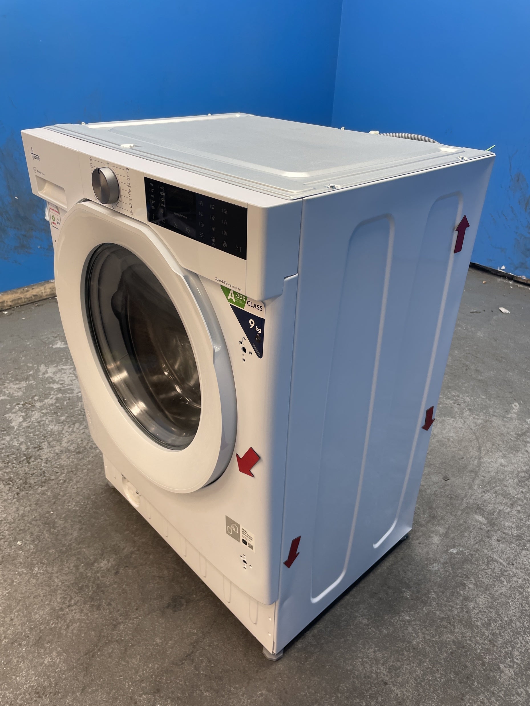 #GRC-159-720 - Hoover BH4S69M6D9J H-WASH 400 Pro 9kg 1600rpm Integrated Washing Machine