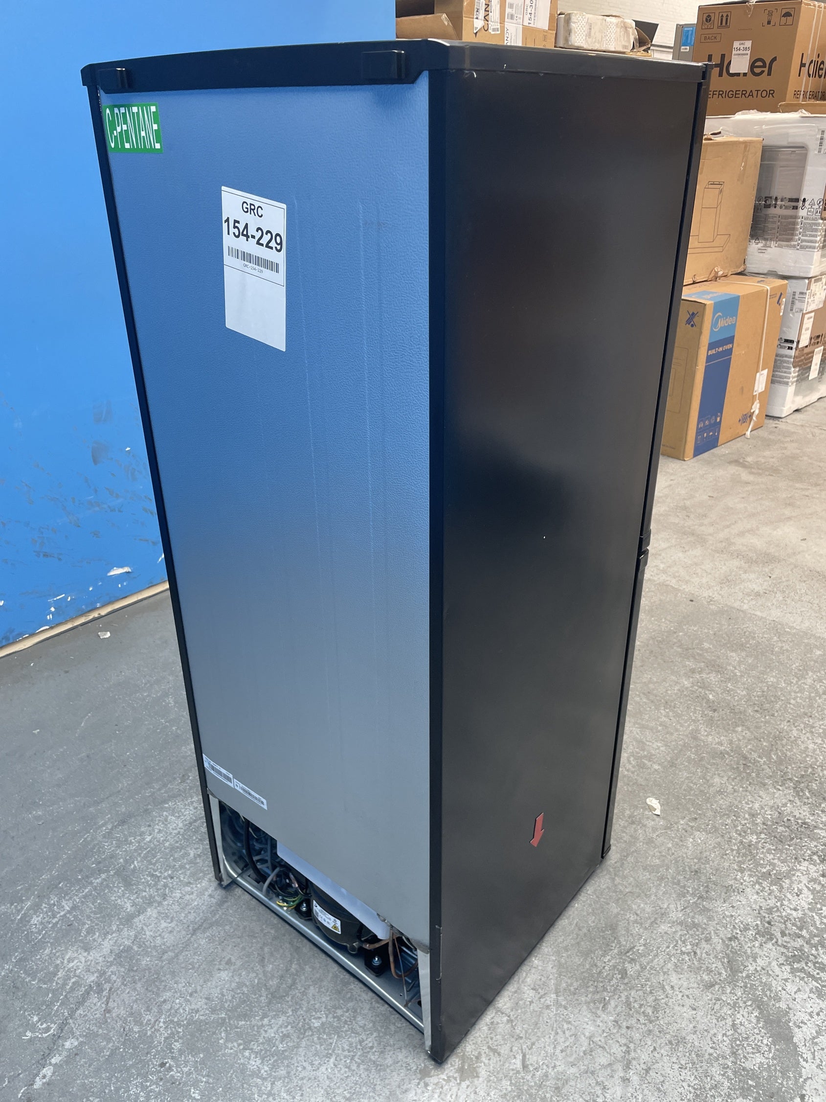 #GRC-154-229 - Candy CCH1S513EBK 185 Litre Combi Fridge Freezer