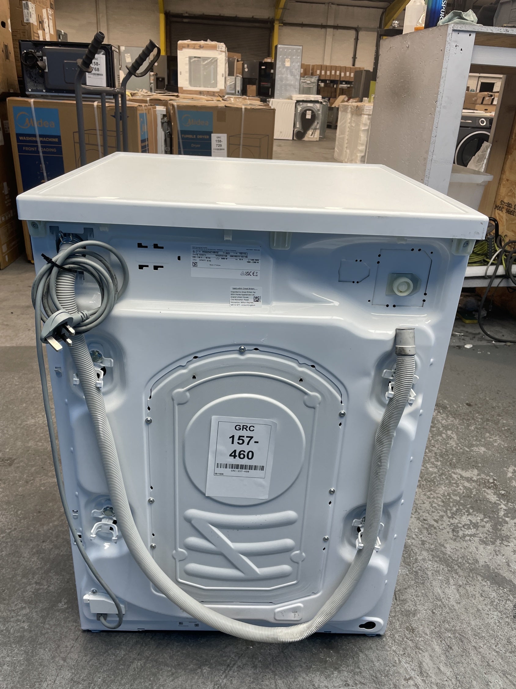 #GRC-157-460 - Bosch WGG254Z1GB 10kg 1400rpm Washing Machine with AntiStain