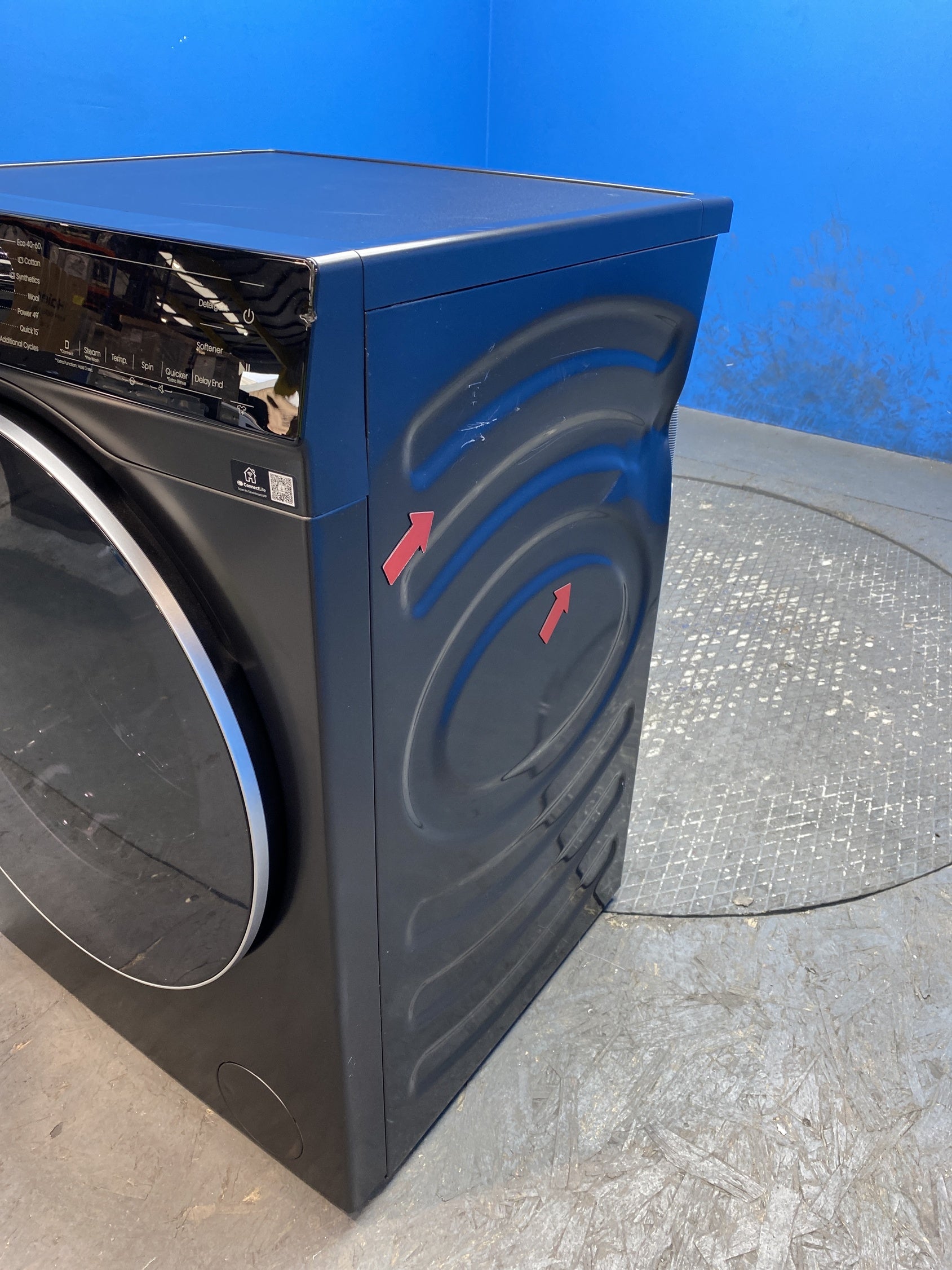 #GRC-136-258 - Hisense WF5S1045BB 10.5kg 1400 Spin Washing Machine