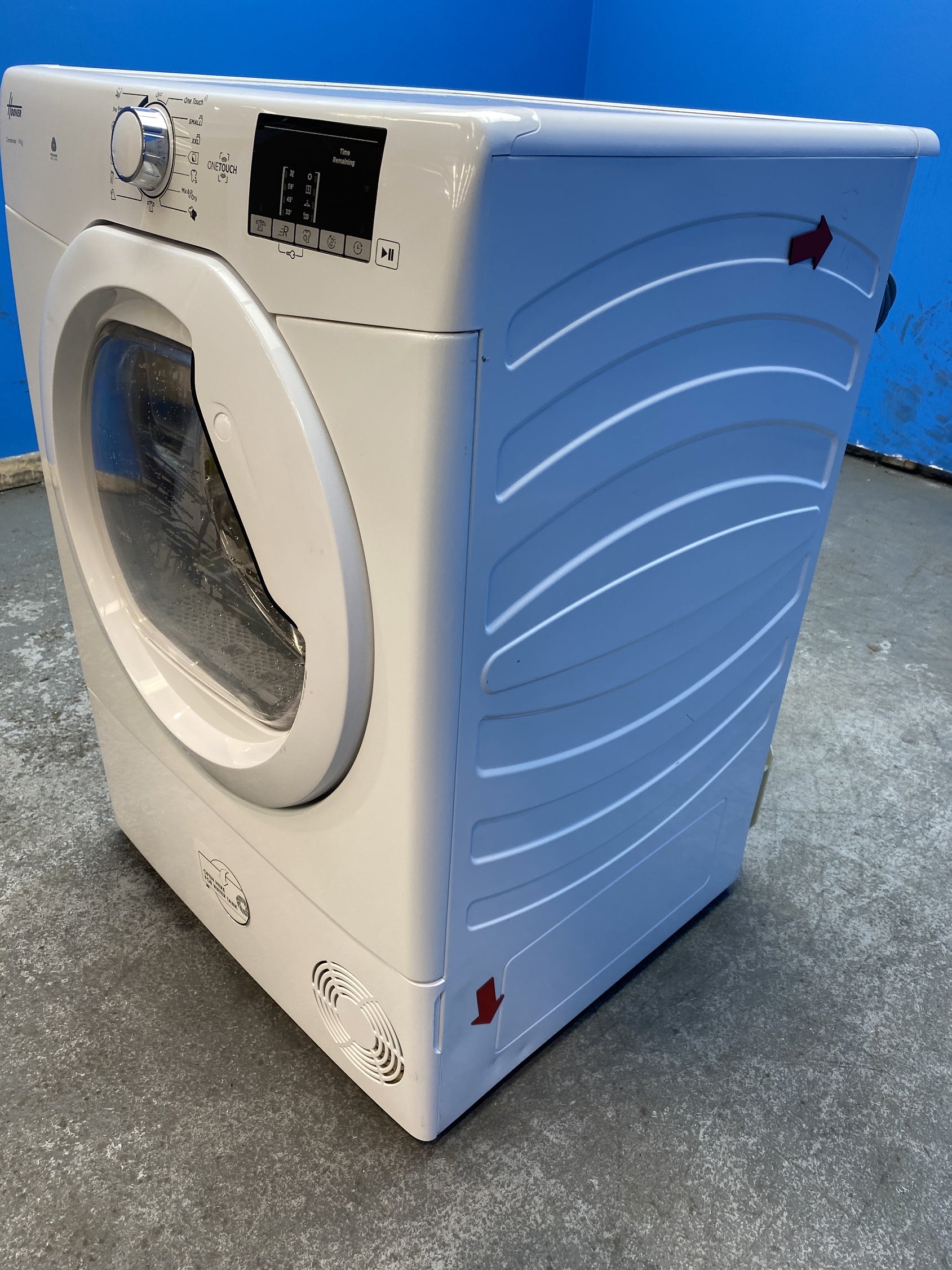 #GRC-157-121 - Hoover HLEC9DE 9kg Condenser Tumble Dryer