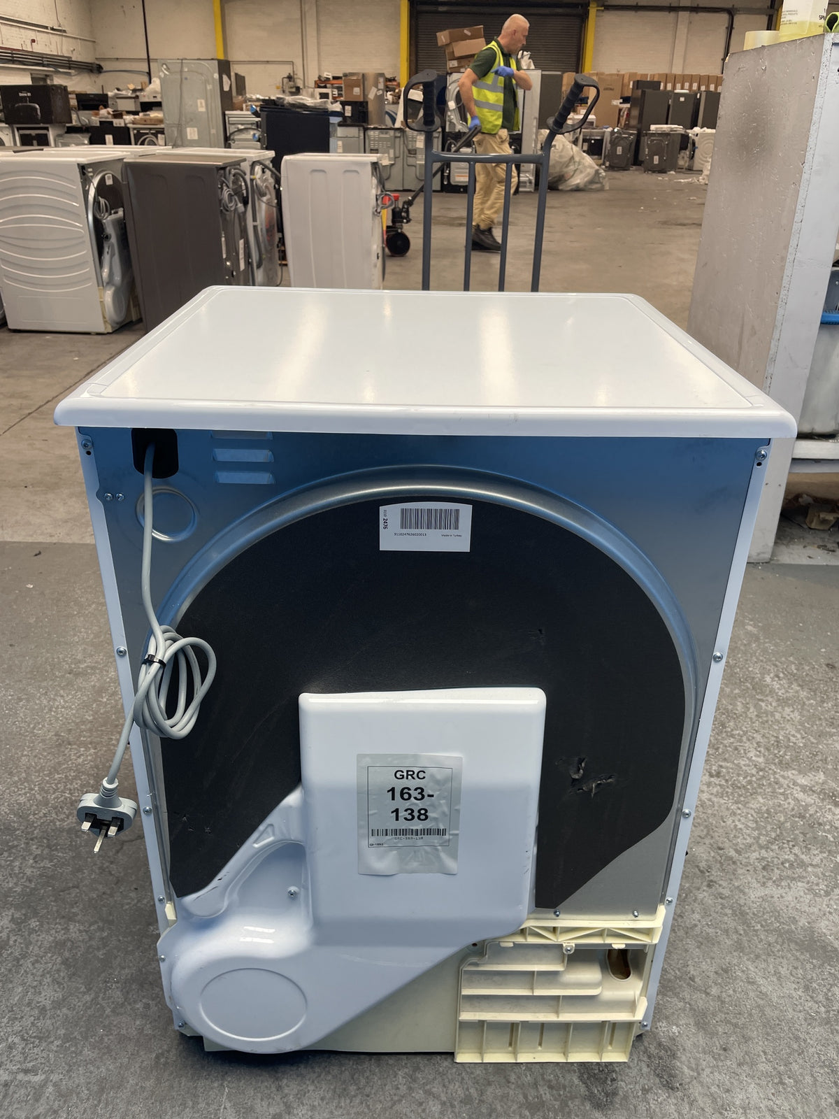 #GRC-163-138 - Candy CSEC9LF-80 9kg Vented Tumble Dryer