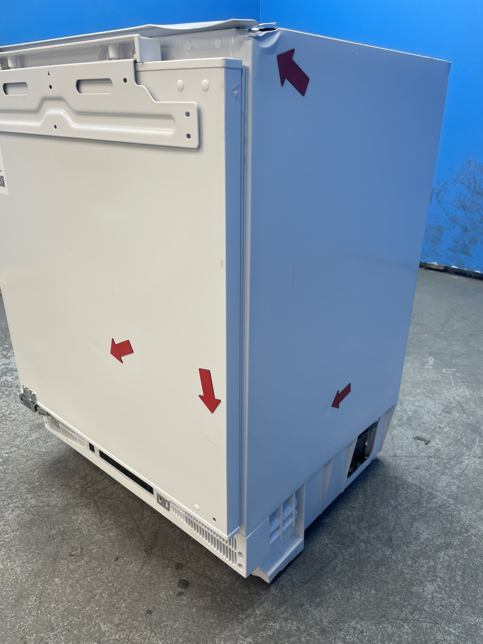 #GRC-157-081 - Hoover HUSE68EWKP Integrated 95 Litre Undercounter Freezer