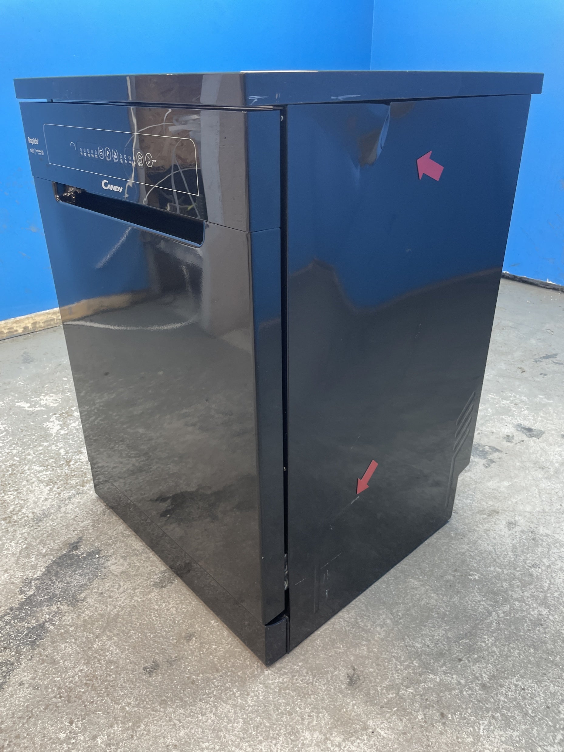 #GRC-156-996 - Candy RapidÓ CF 3C9E0B 13 Place Freestanding Dishwasher