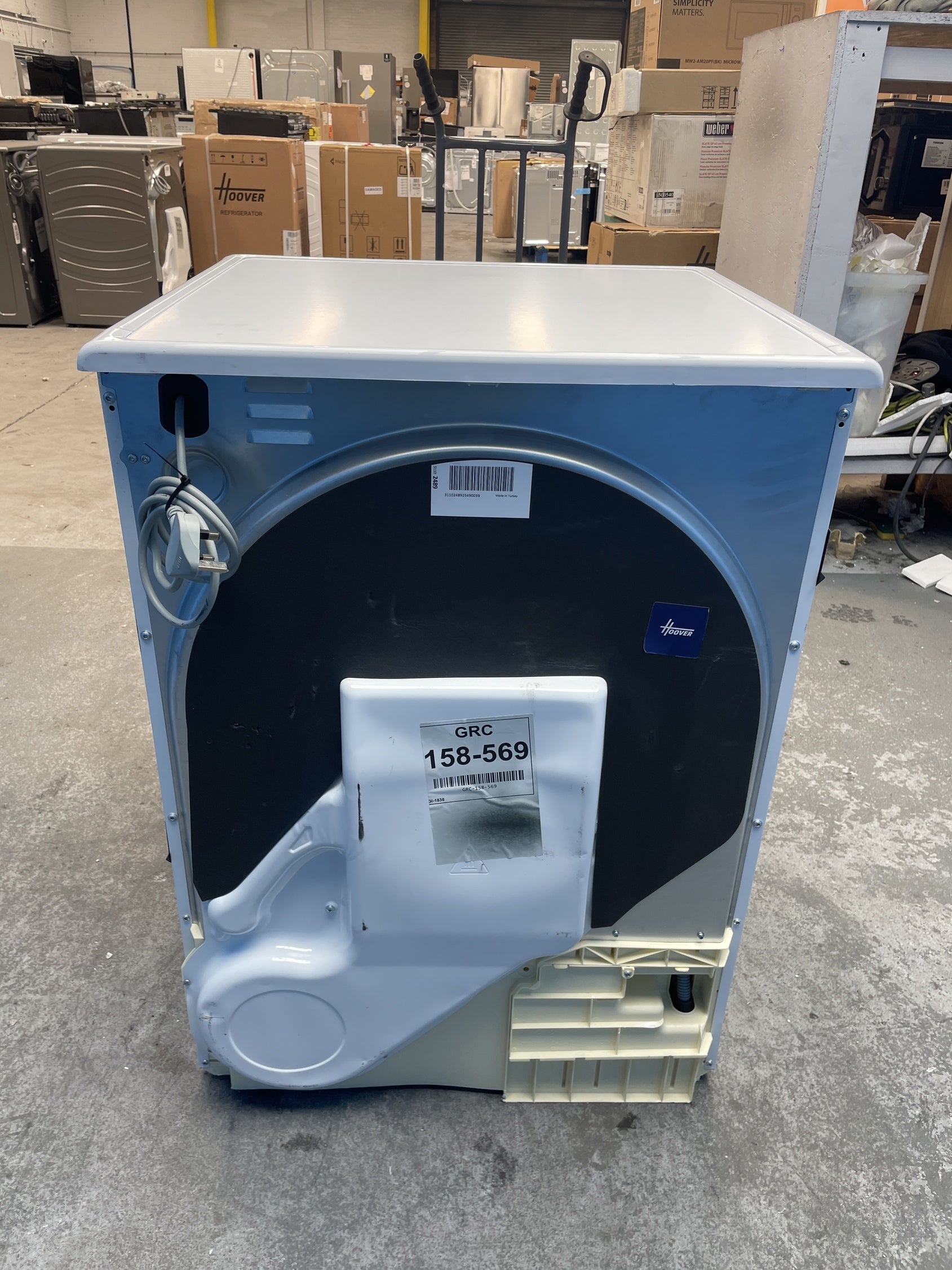 #GRC-158-569 - Hoover HLEC9DE 9kg Condenser Tumble Dryer