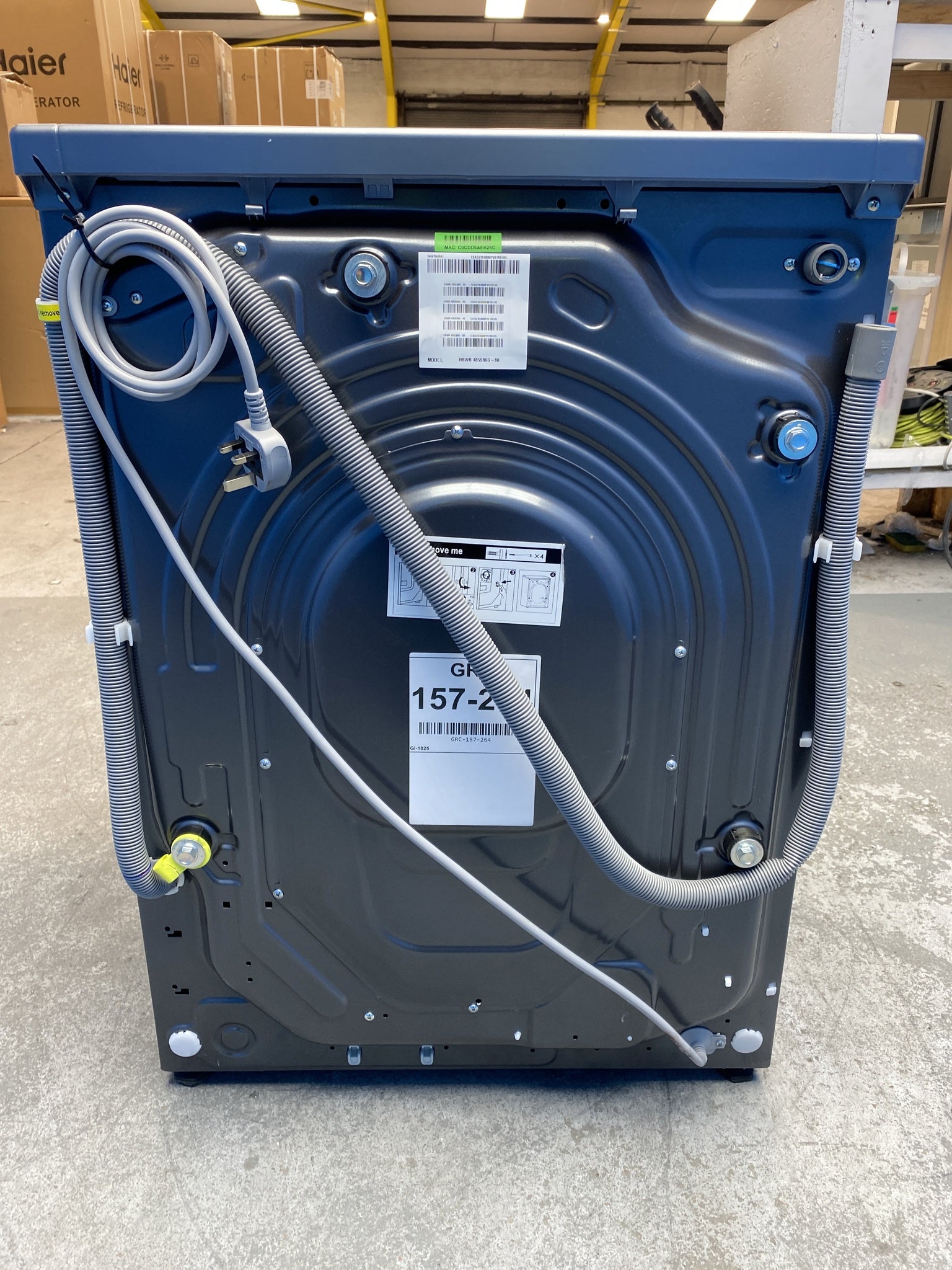 #GRC-157-264 - Hoover Pro Wash Series 3 HBWR 485SB6G-80 8/5kg 1400rpm Washer Dryer
