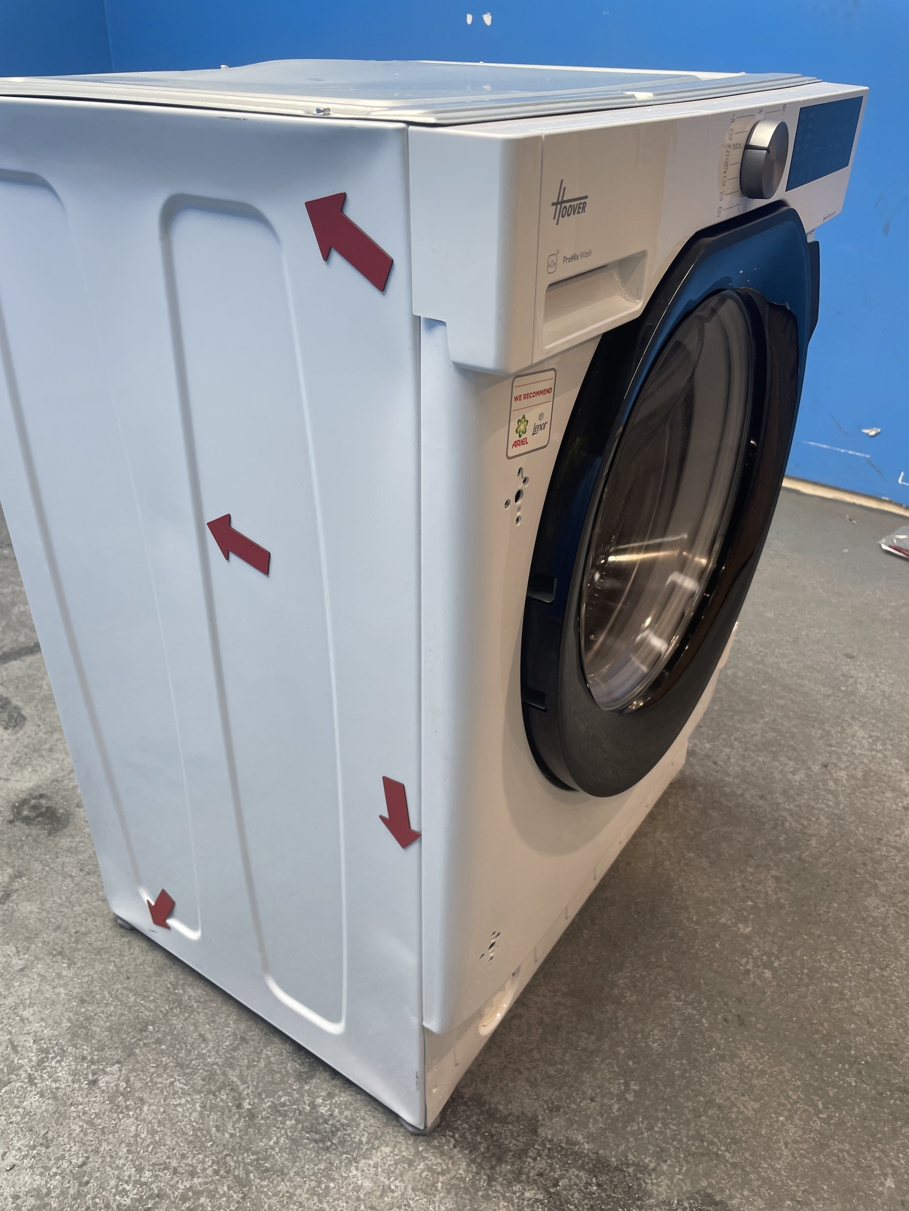 #GRC-156-868 - Hoover H-WASH 400 BH4SD69M6DB9-80 Integrated 9kg 1600rpm Washing Machine