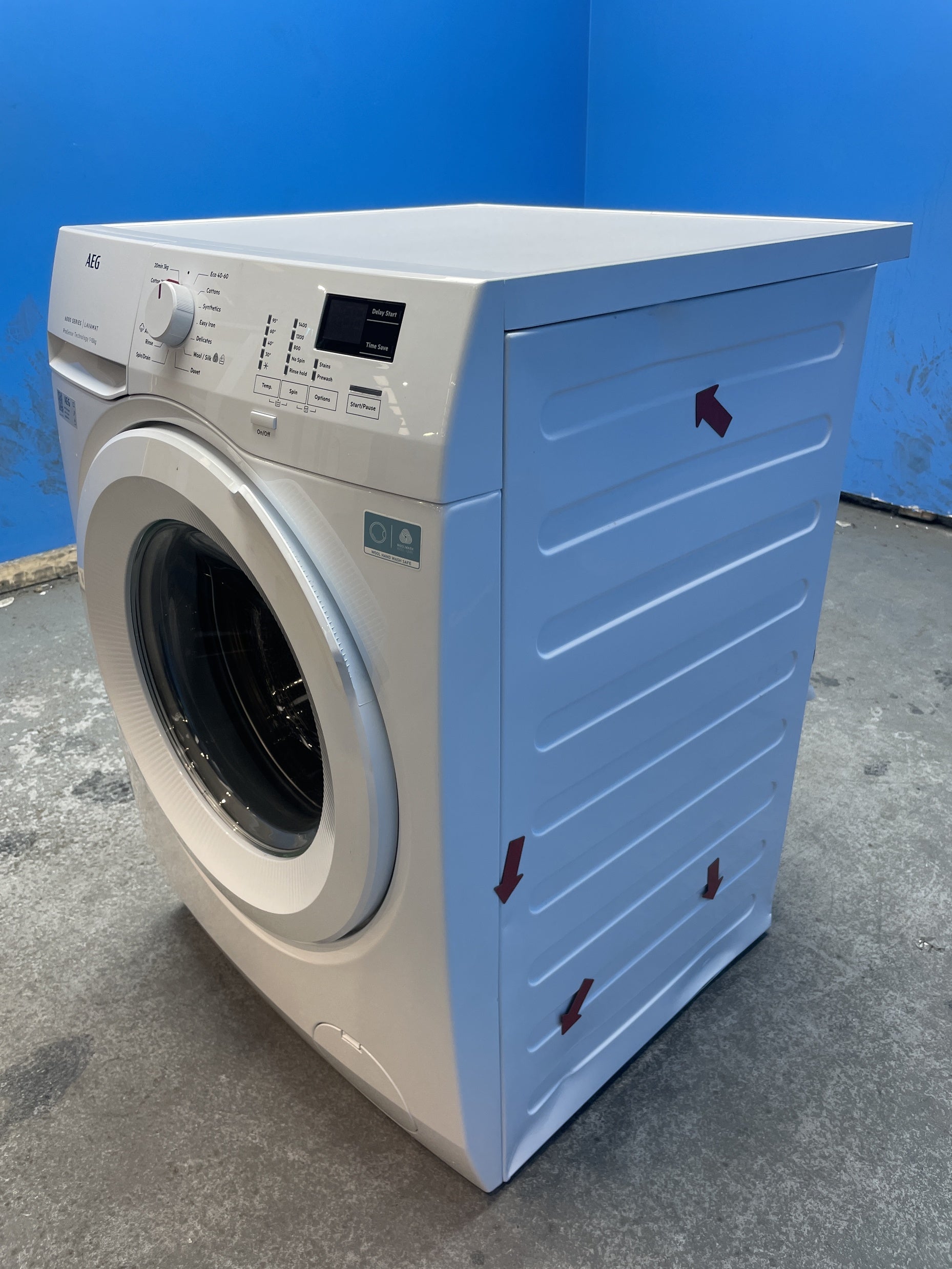 #GRC-158-282 - AEG 6000 ProSense L6FBK141B 10kg Washing Machine