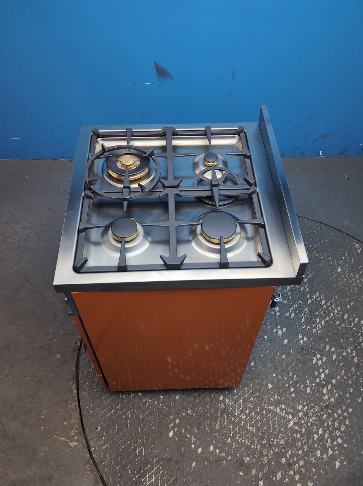 #GRC-164-446 - Bertazzoni 60cm Dual Fuel Range Cooker – 69L, 4 Gas Burners, Cast Iron Supports