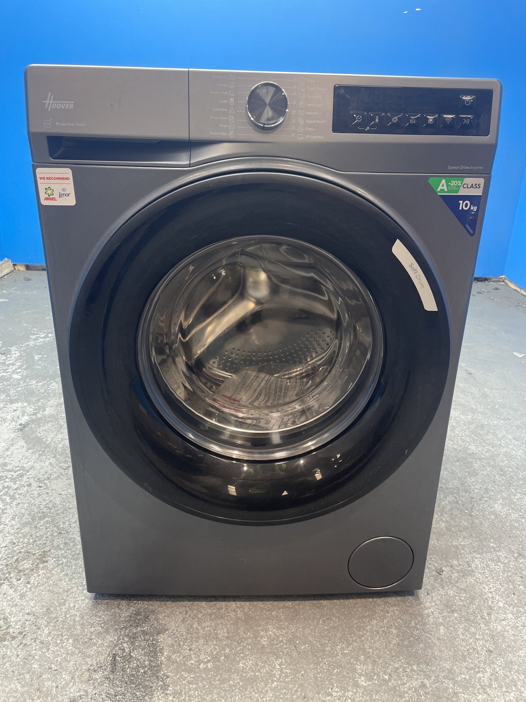 #GRC-156-826 - Hoover Pro Wash Series 3 HBR 410BL8G 10kg 1400rpm Washing Machine
